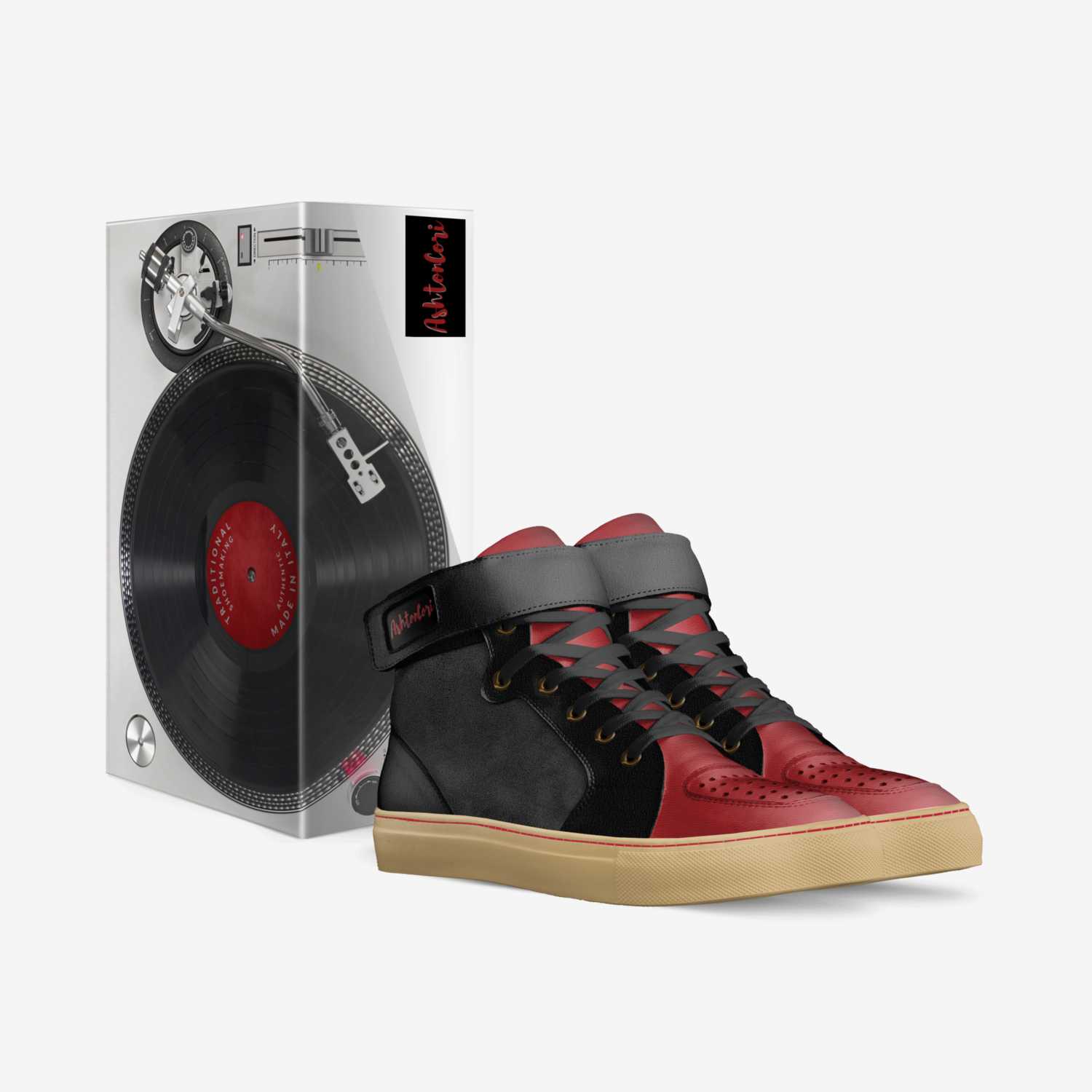 Ashton Cori custom made in Italy shoes by Corey Johnson | Box view