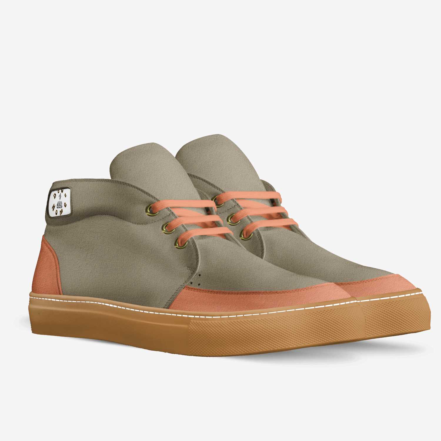 Sun & Moon custom made in Italy shoes by James Beckworth | Double view