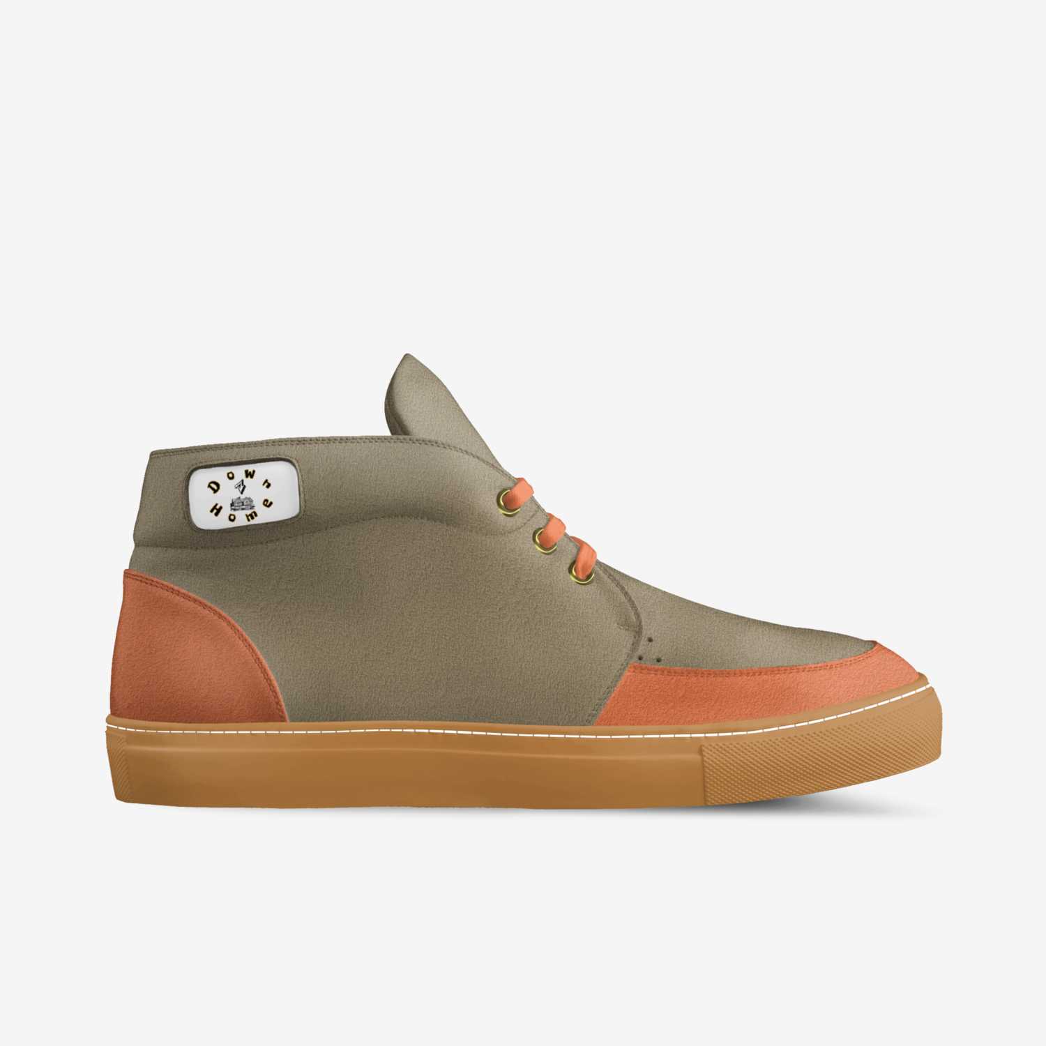 Sun & Moon custom made in Italy shoes by James Beckworth | Side view