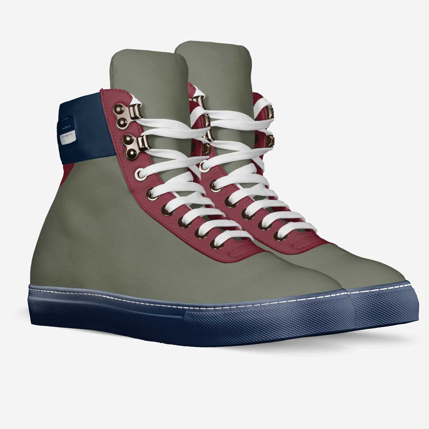 Dedicated Hustle custom made in Italy shoes by Dh Luxe | Double view