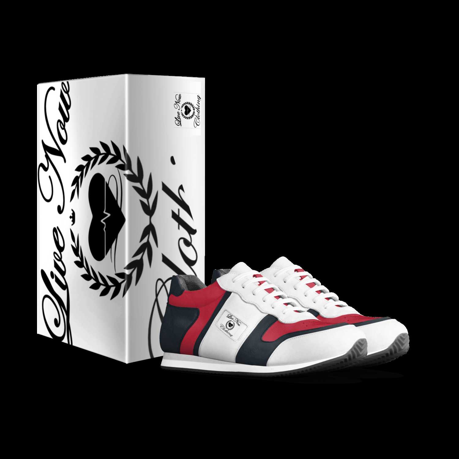 Live Now A Custom Shoe concept by Antania Williams