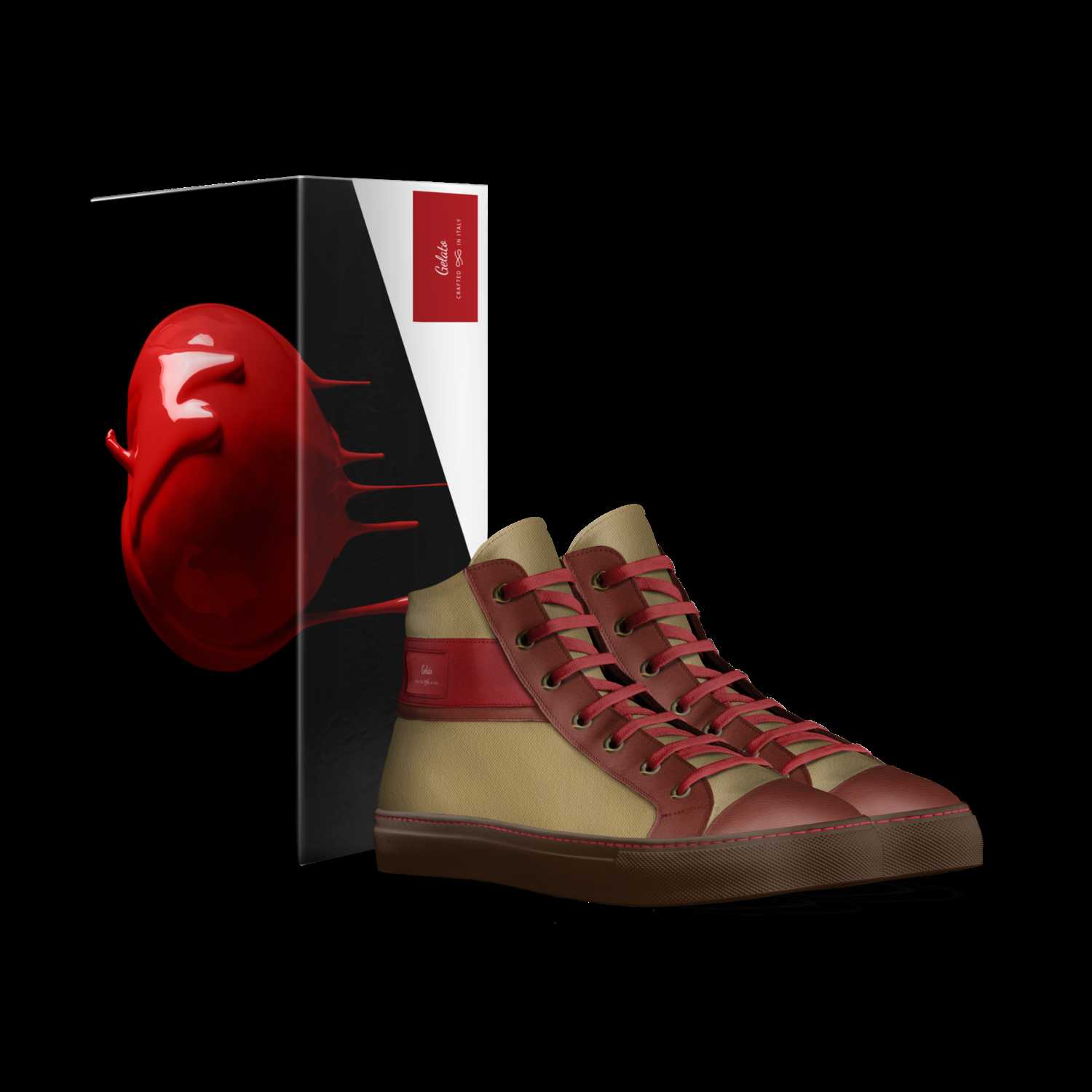 Gelato A Custom Shoe concept by Naketia Johnson