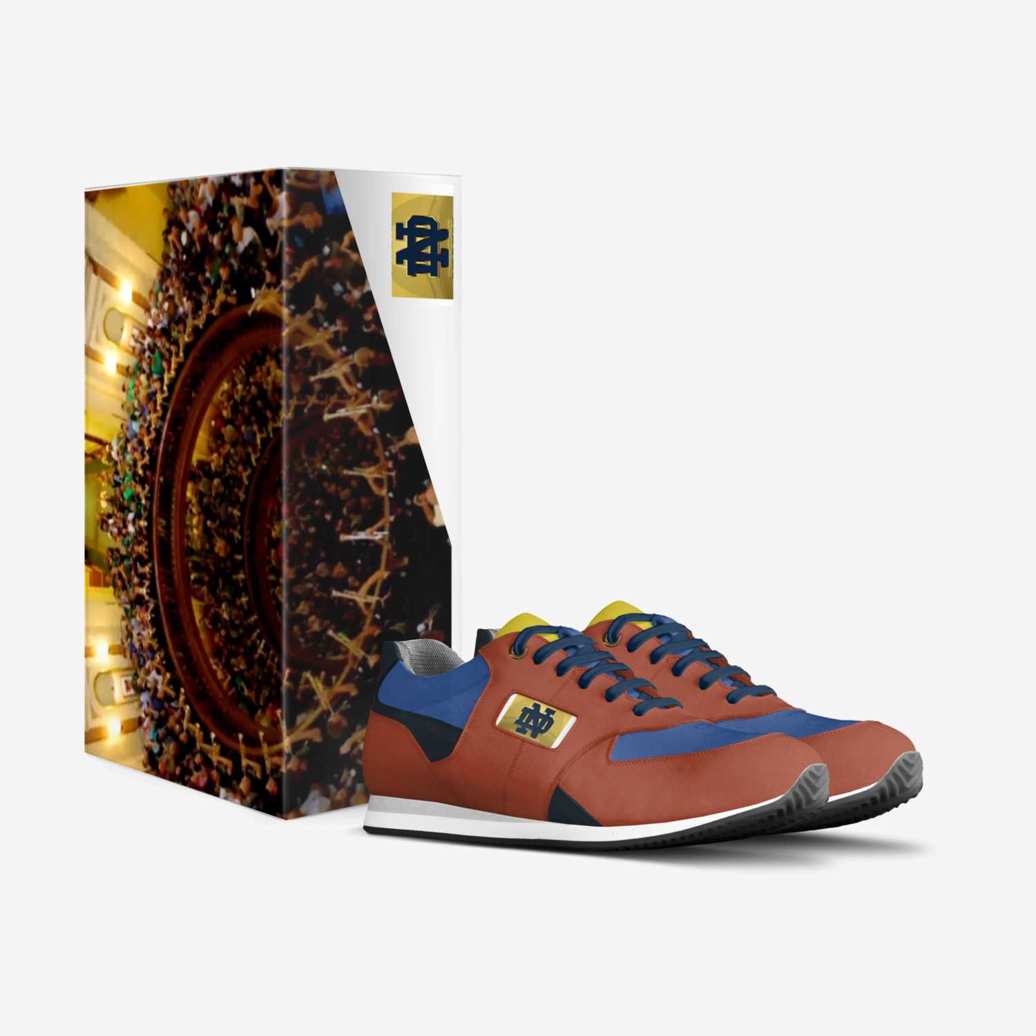 GO IRISH  custom made in Italy shoes by Joshua Hasty | Box view