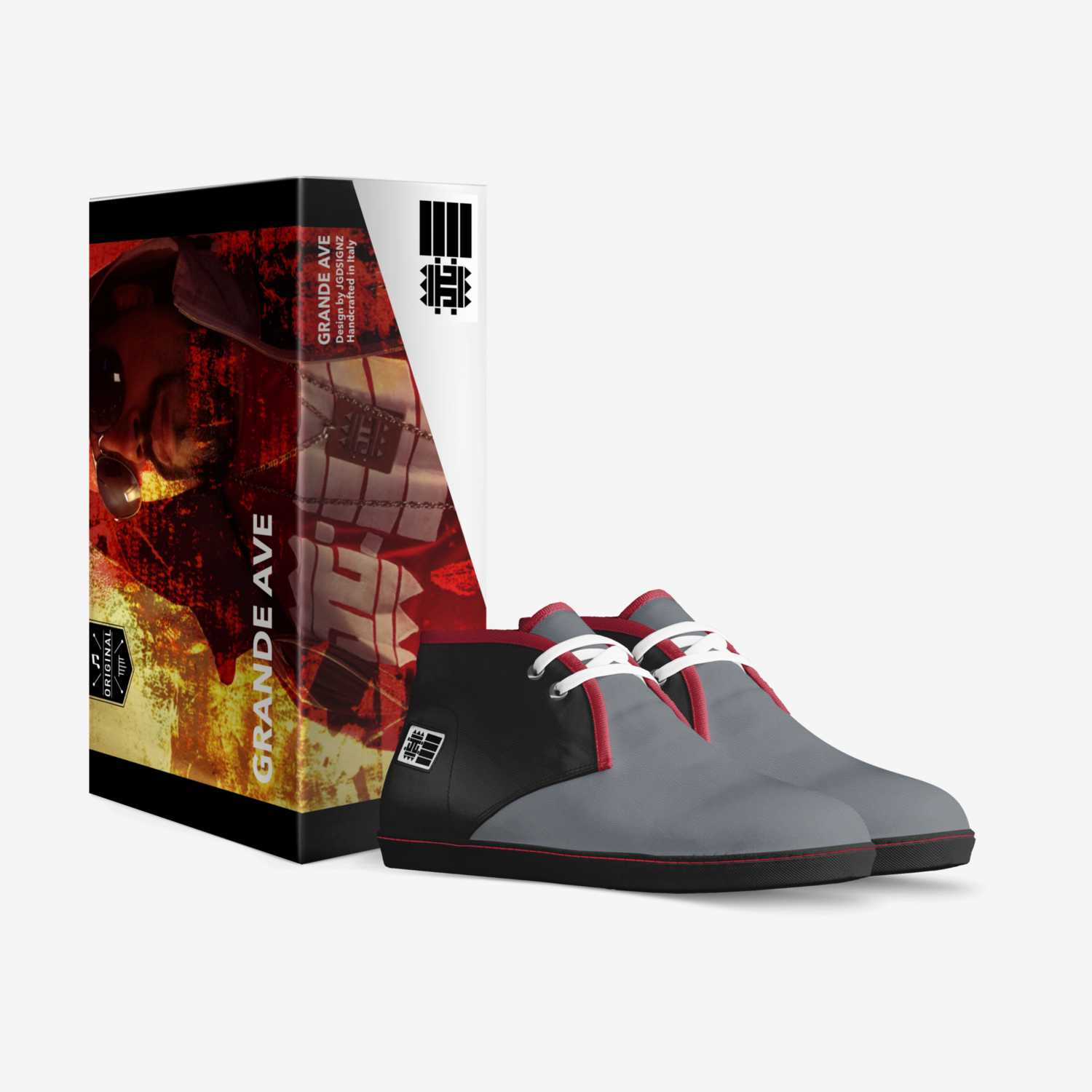 GRANDE AVE. custom made in Italy shoes by Jgdsignz | Box view
