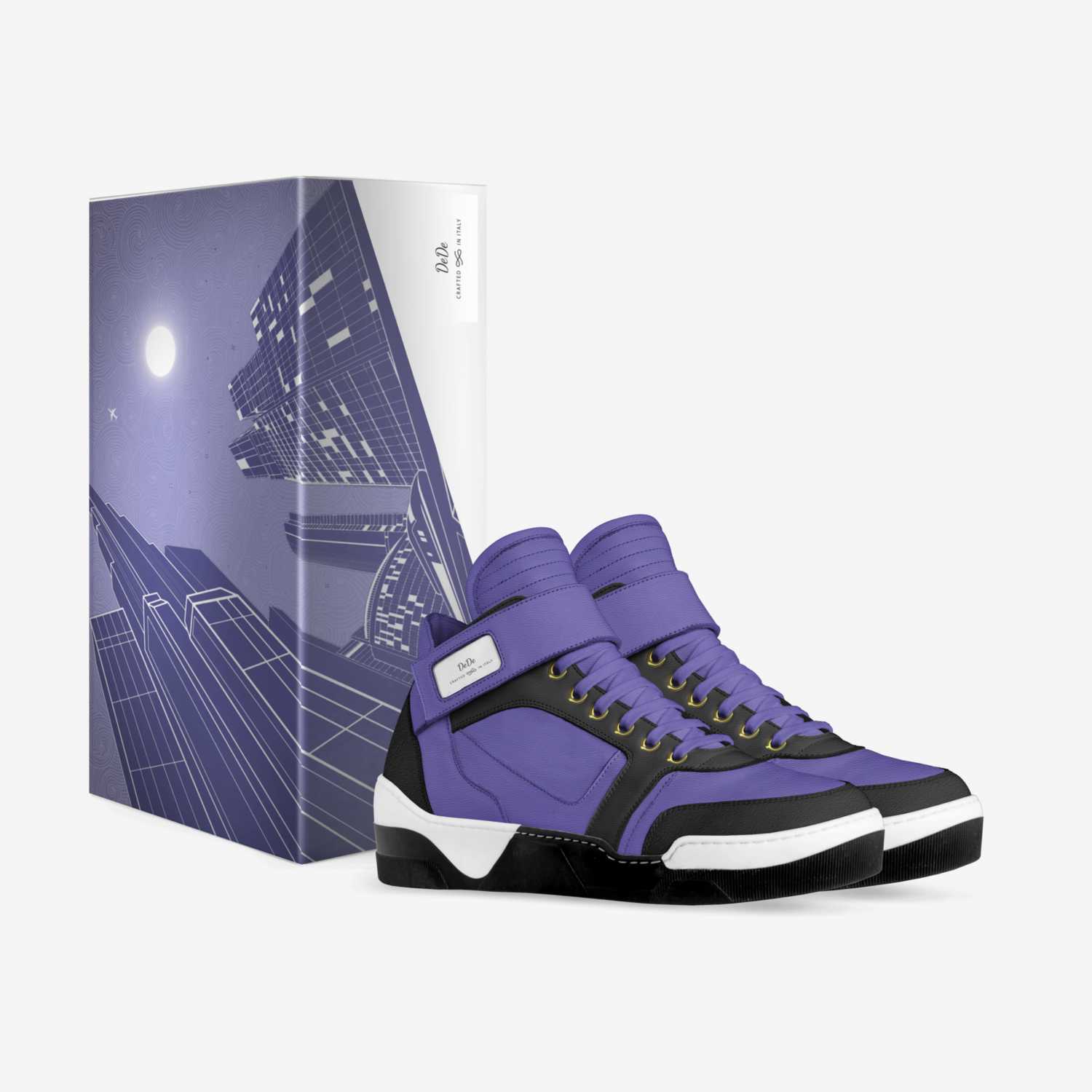 DeDe custom made in Italy shoes by Michael Scroggins | Box view
