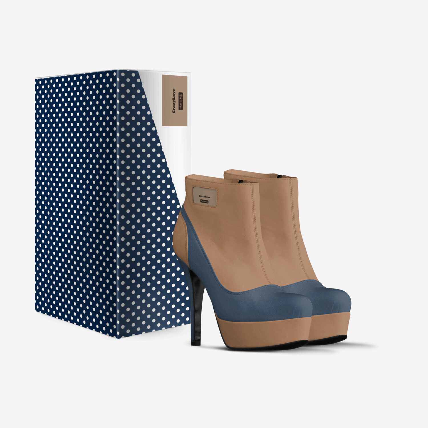 CrazyLove custom made in Italy shoes by Ayesha Hassaum | Box view