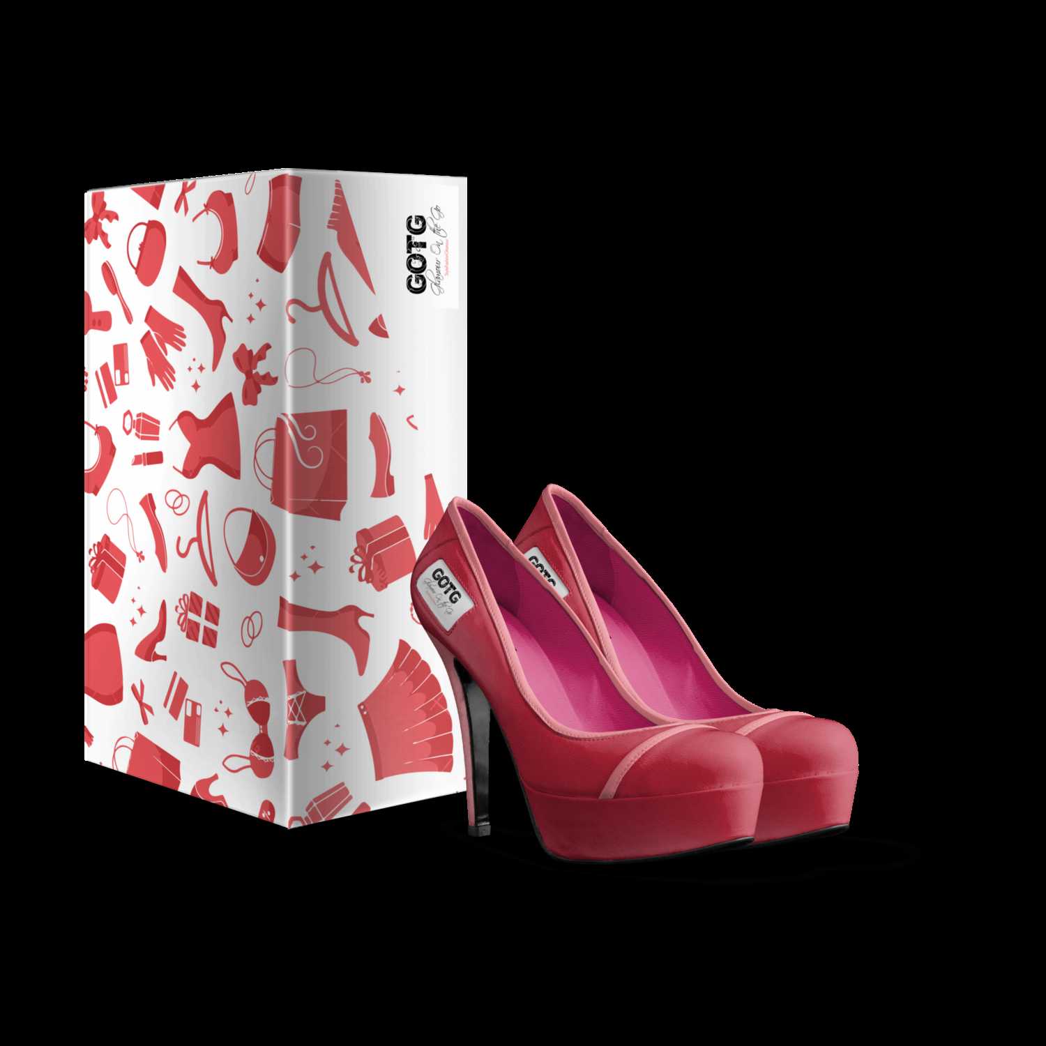 Glamour On the Go A Custom Shoe concept by Antoinette Chorlton
