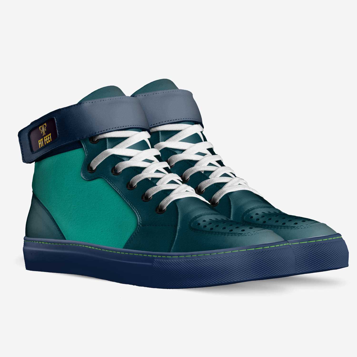 Fit Feet custom made in Italy shoes by Canishka Alexander | Double view