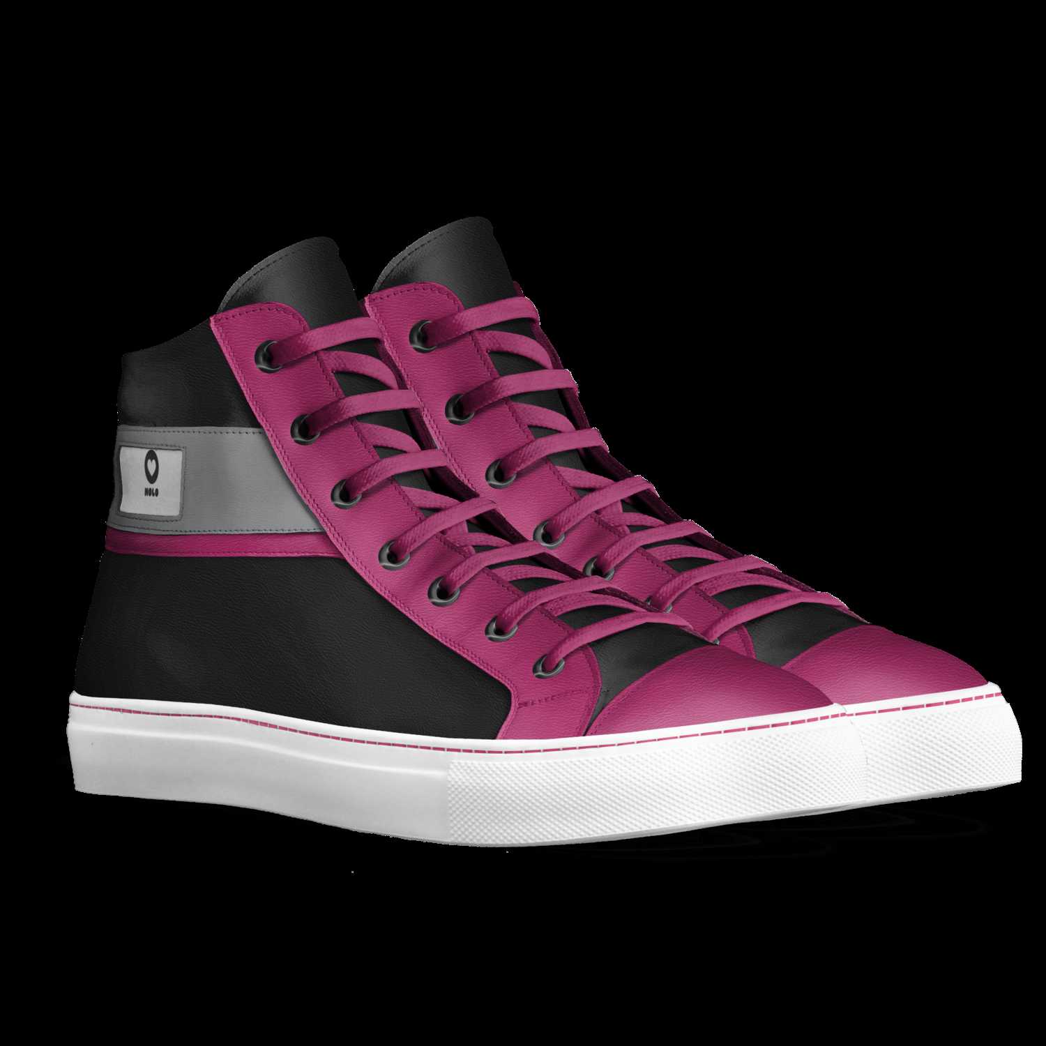 holo croc high top sneaker