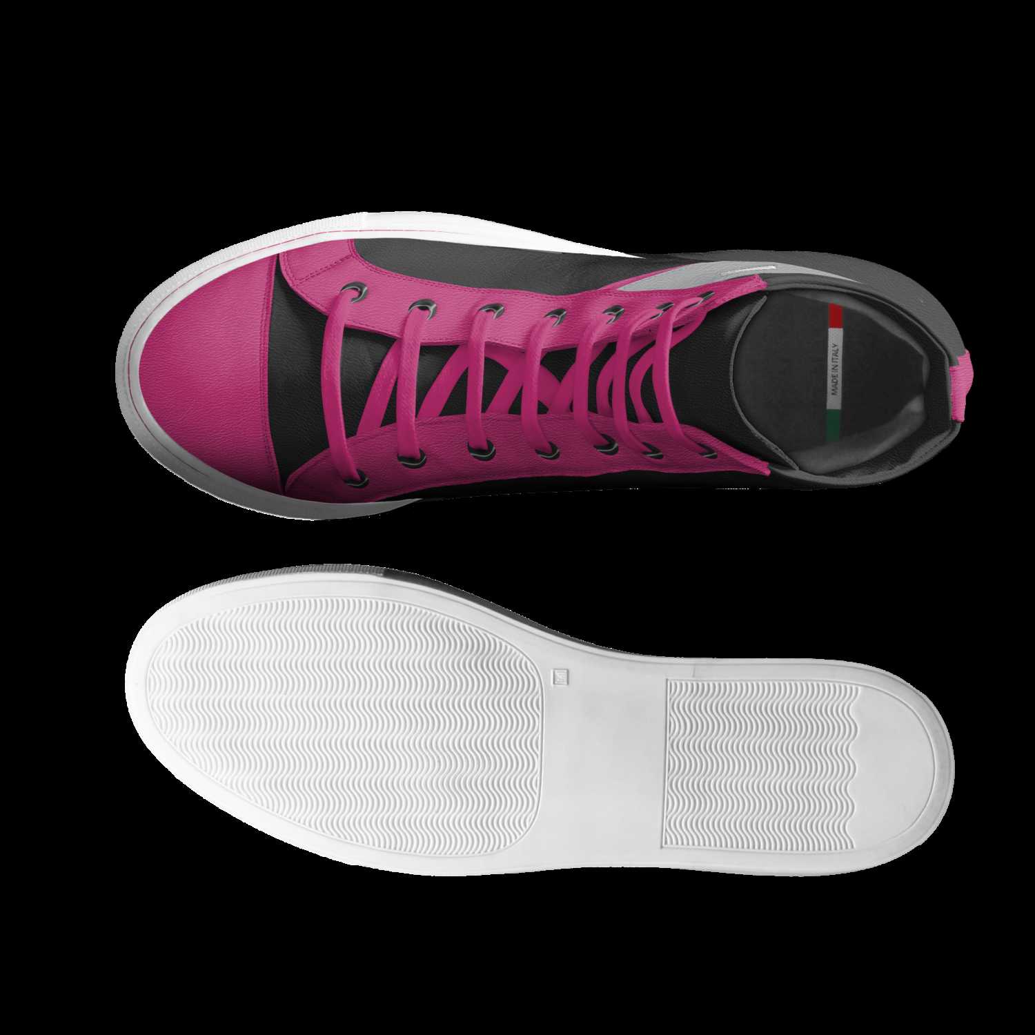 holo croc high top sneaker