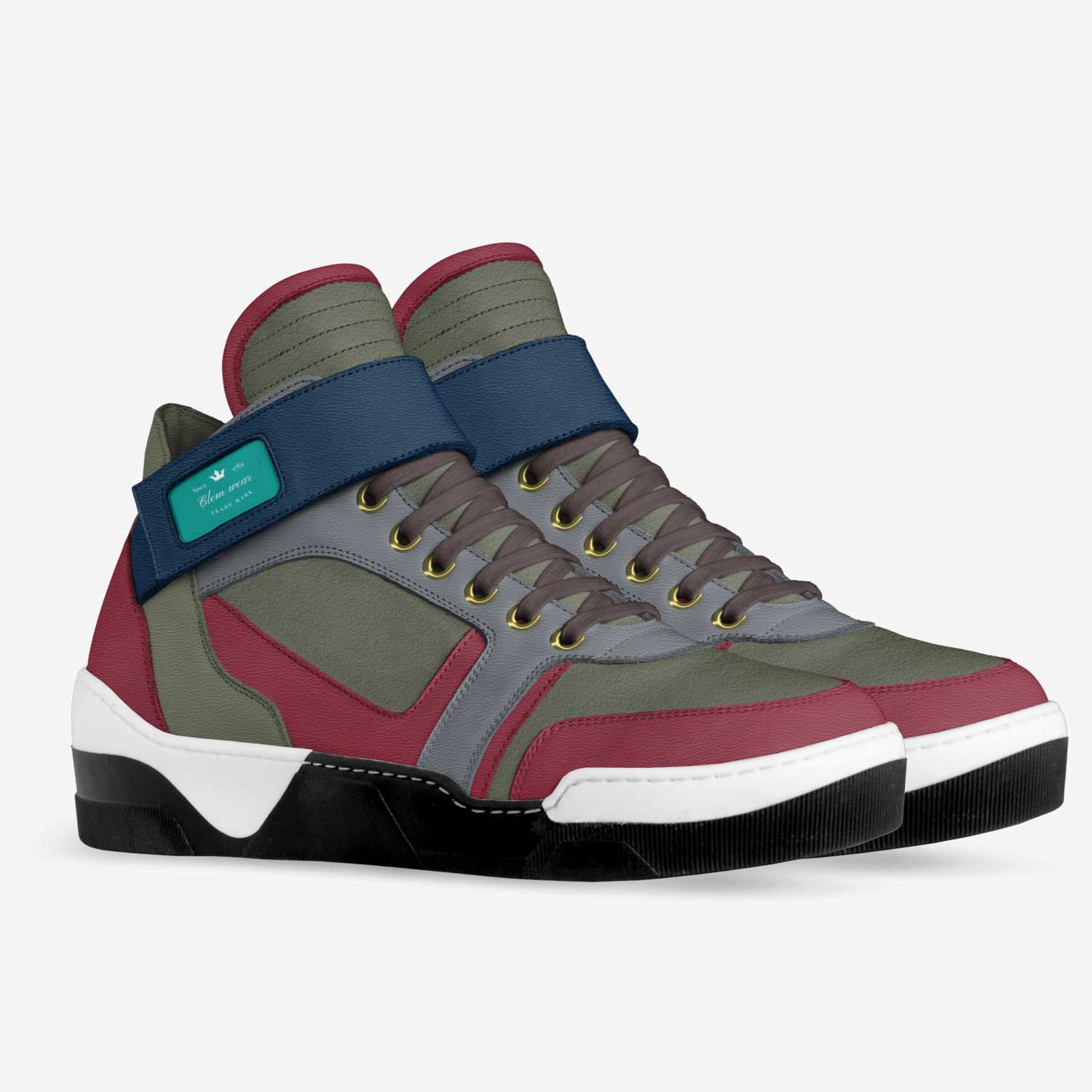 Clem wear custom made in Italy shoes by Brandon Clemmer | Double view