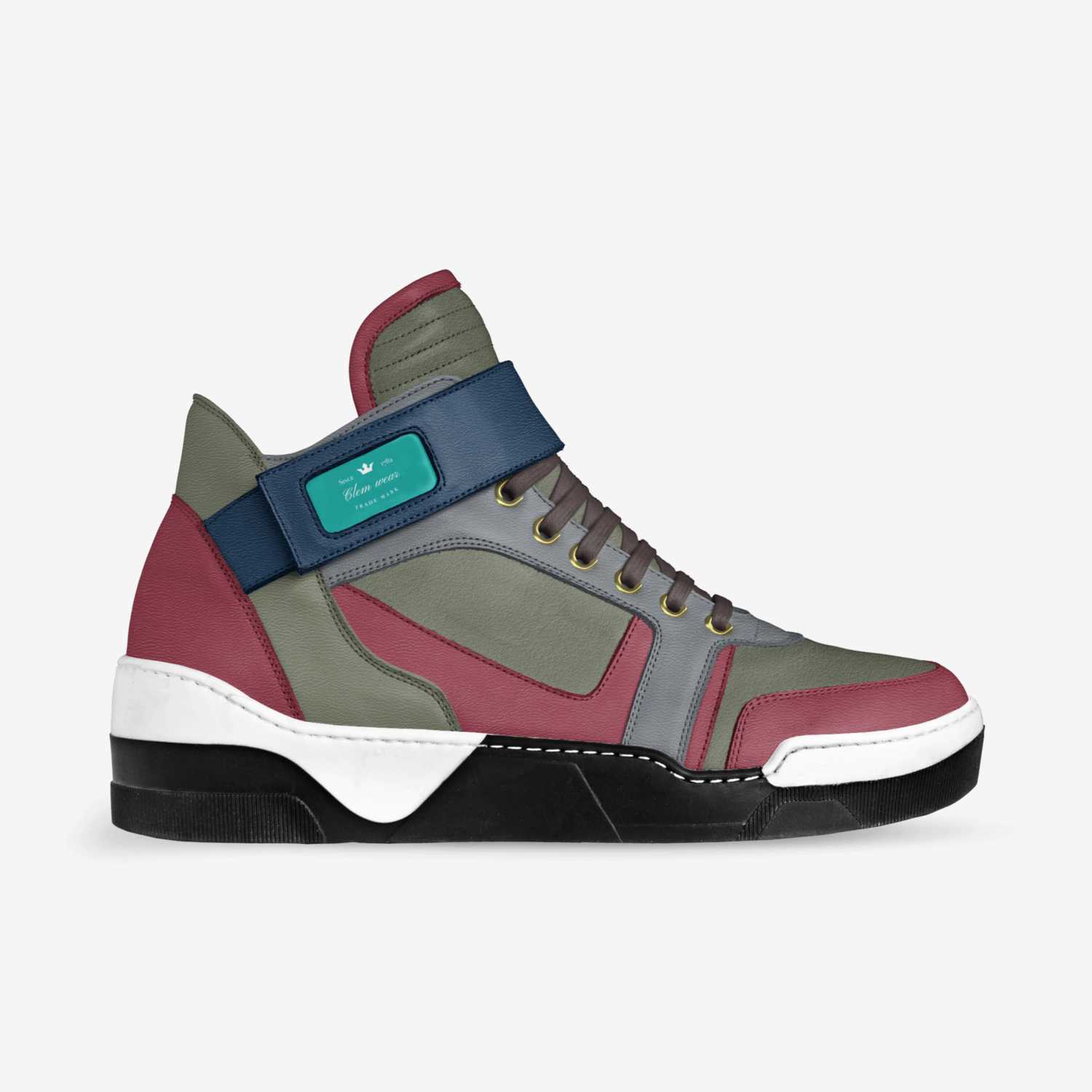 Clem wear custom made in Italy shoes by Brandon Clemmer | Side view