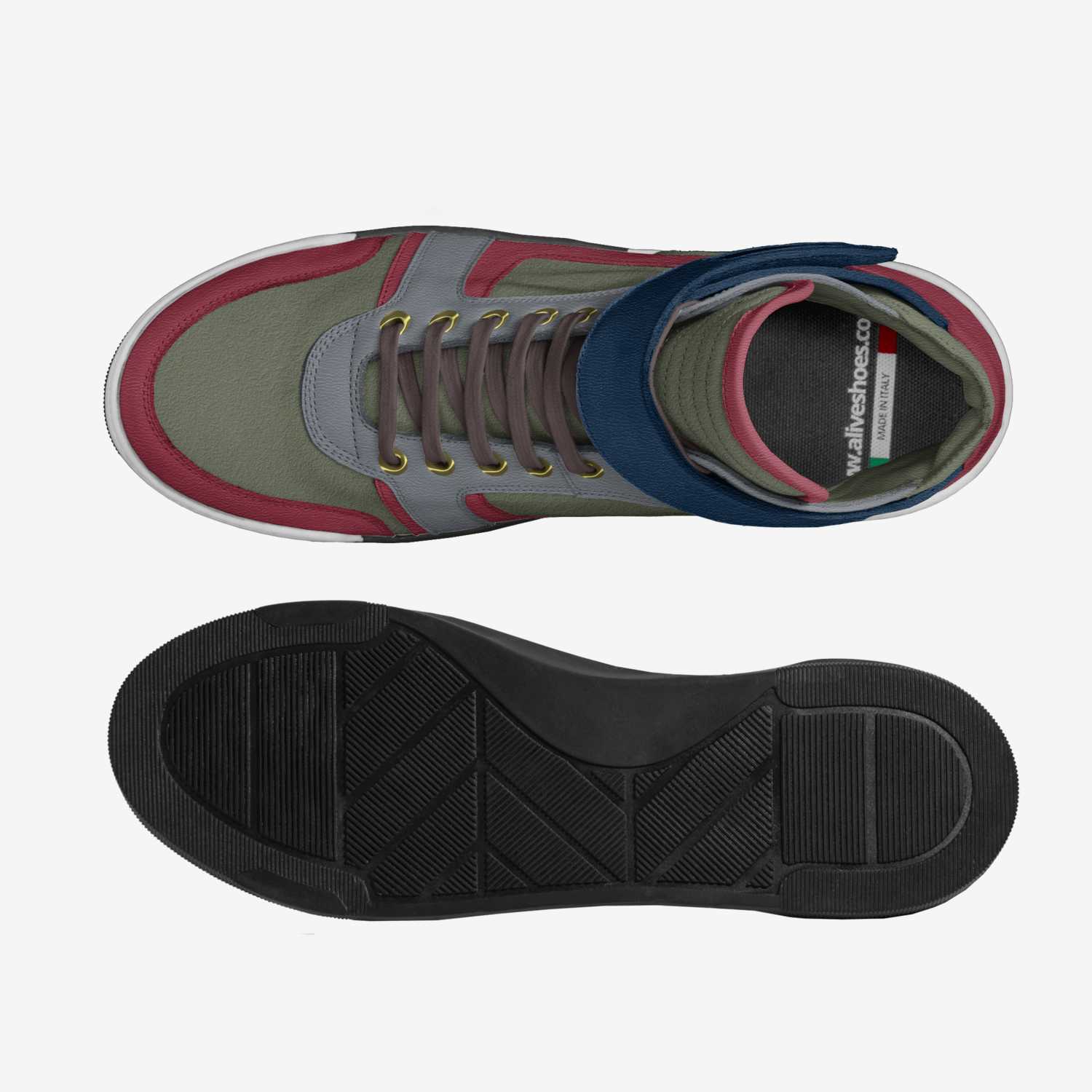 Clem wear custom made in Italy shoes by Brandon Clemmer | Top view