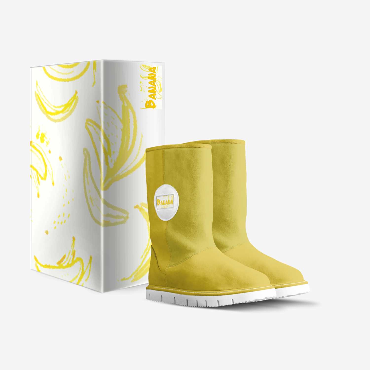 Bananas custom made in Italy shoes by Jessica Slater | Box view
