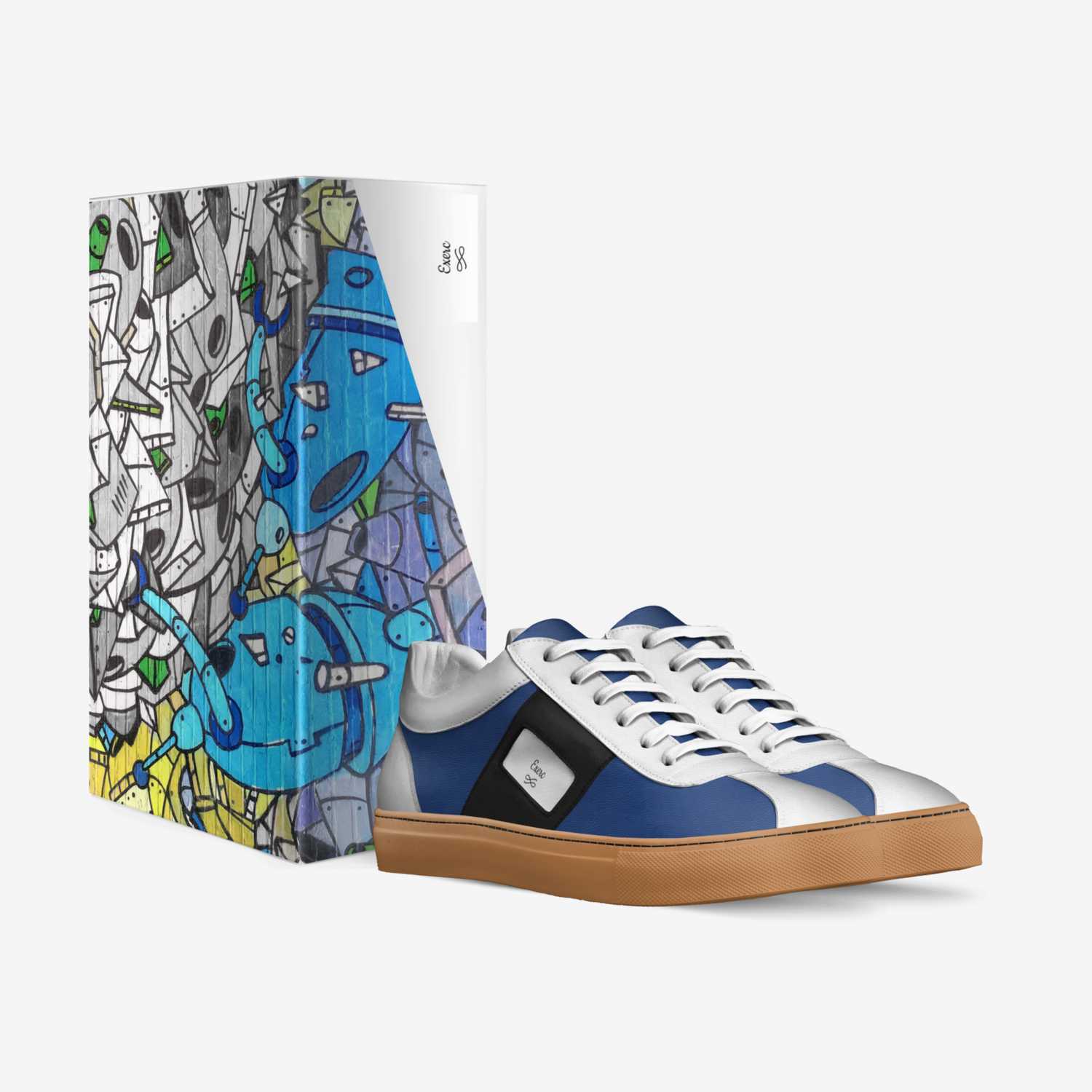 Exerc custom made in Italy shoes by Narvell Allen | Box view