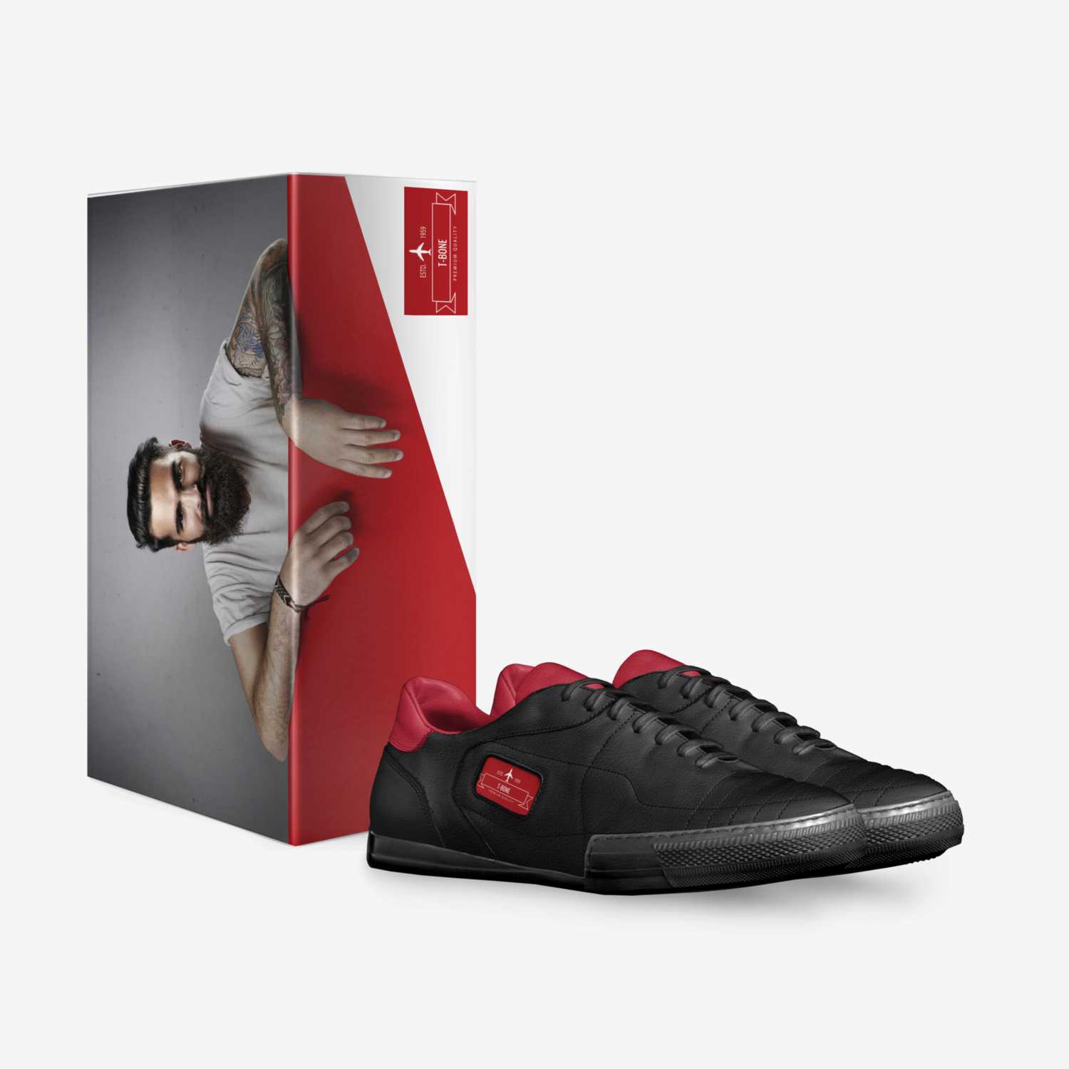 T-BONE custom made in Italy shoes by Joe Cabanas | Box view