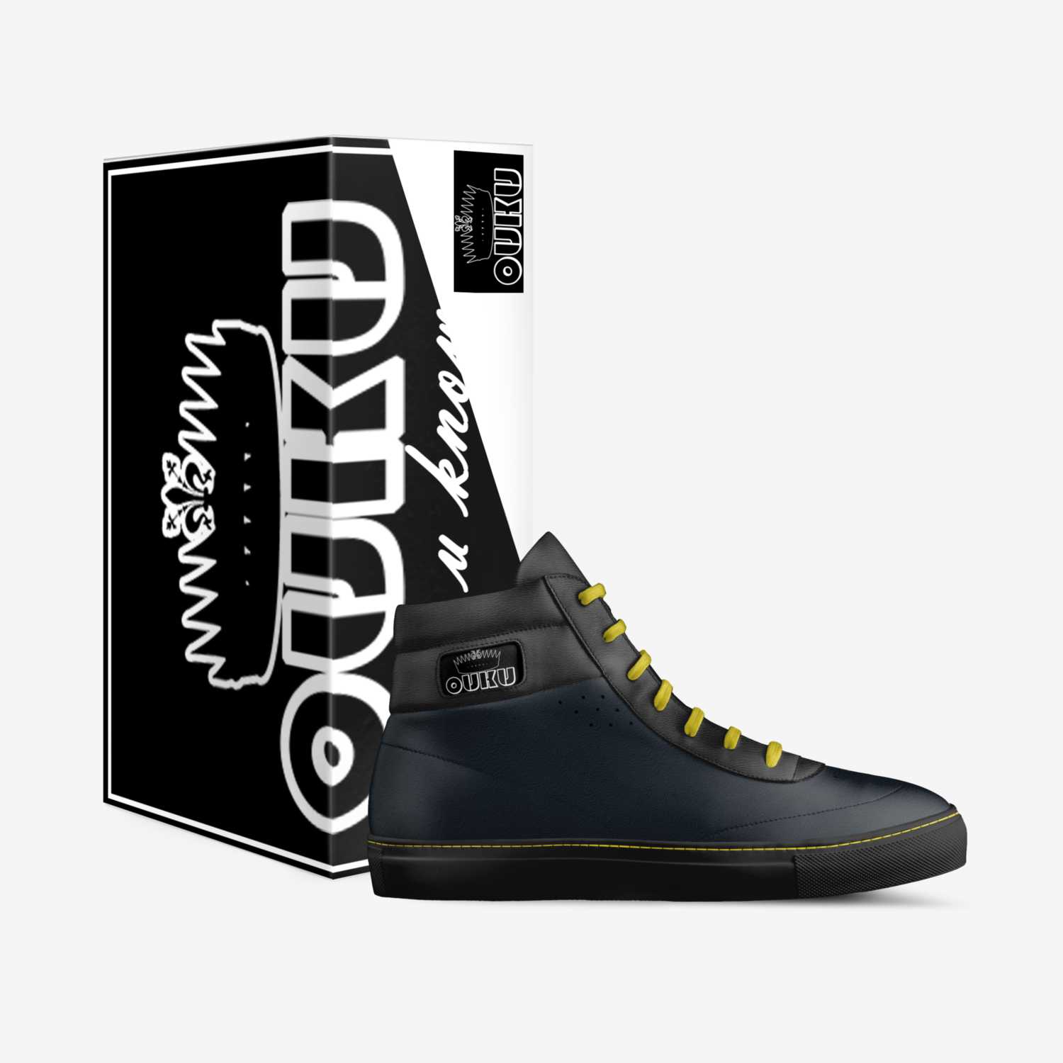OUKU  custom made in Italy shoes by Christopher Funches | Box view
