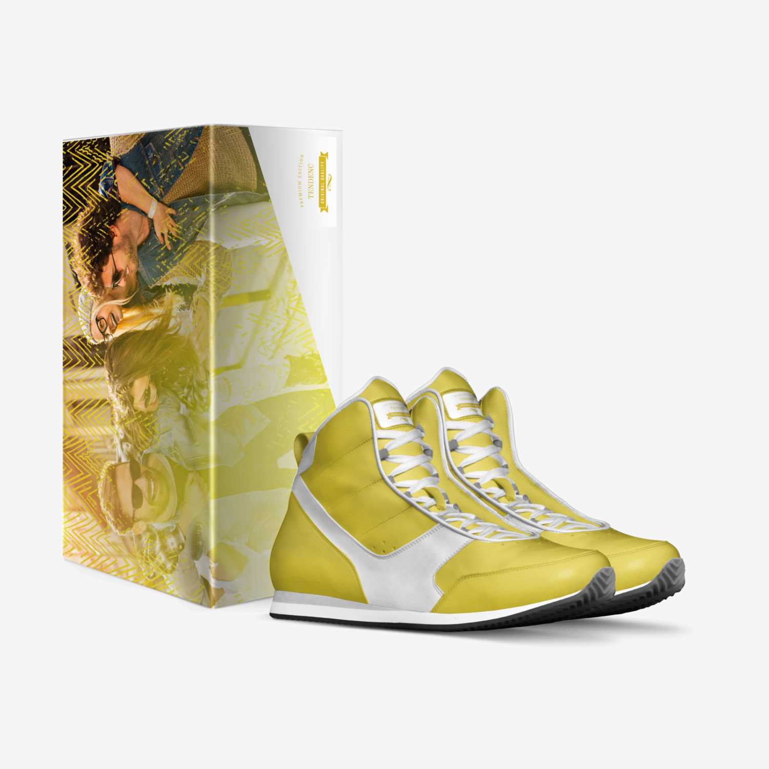 tendenc custom made in Italy shoes by Wascar Ortiz | Box view
