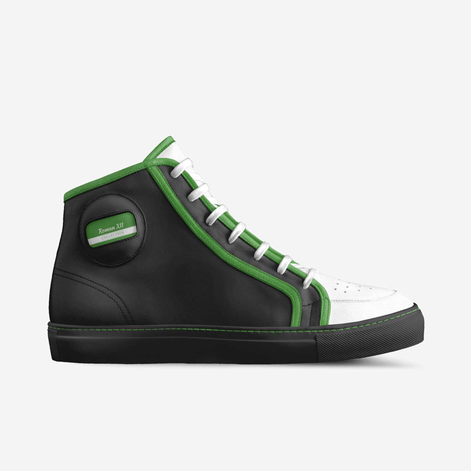 Roman 12's custom made in Italy shoes by Kalito Ayala | Side view