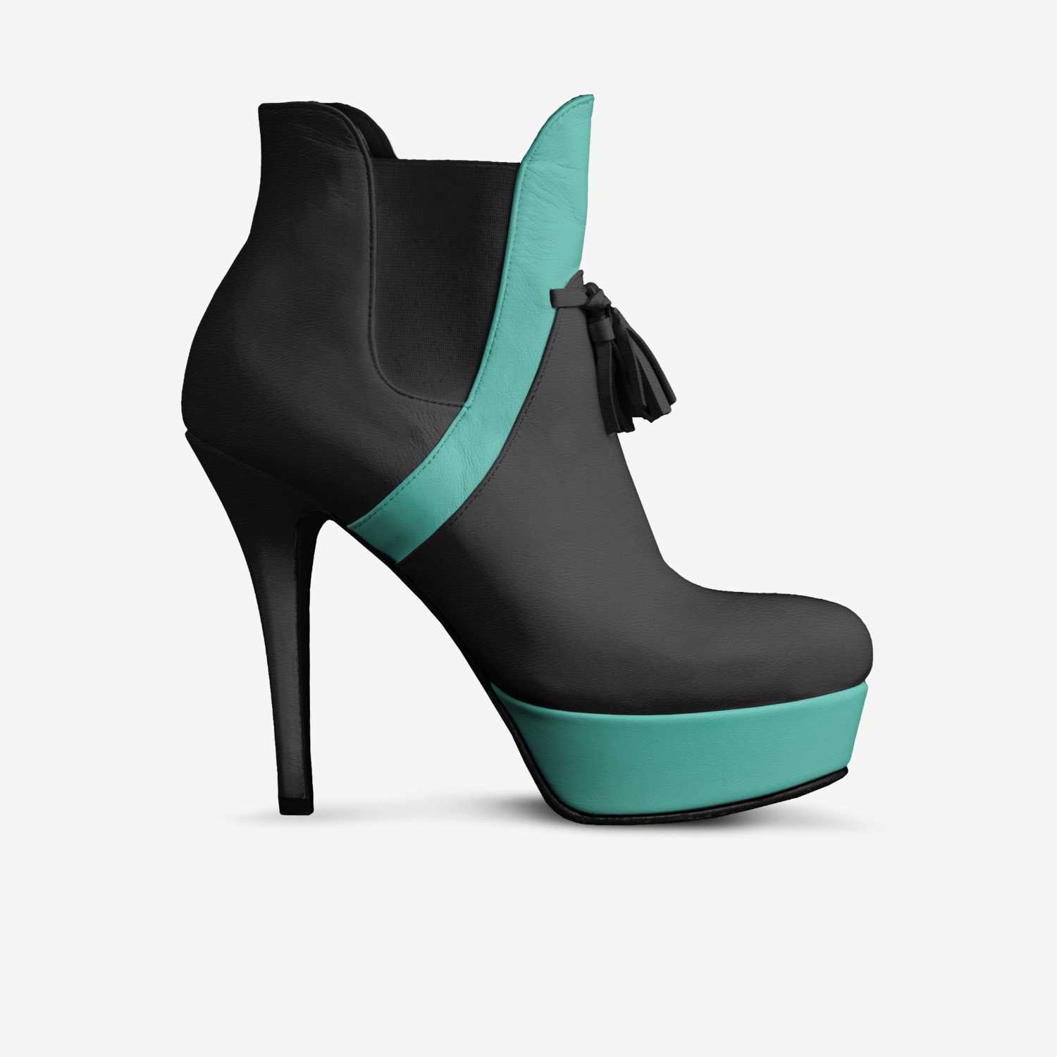 Alexanders custom made in Italy shoes by Darius Alexander | Side view