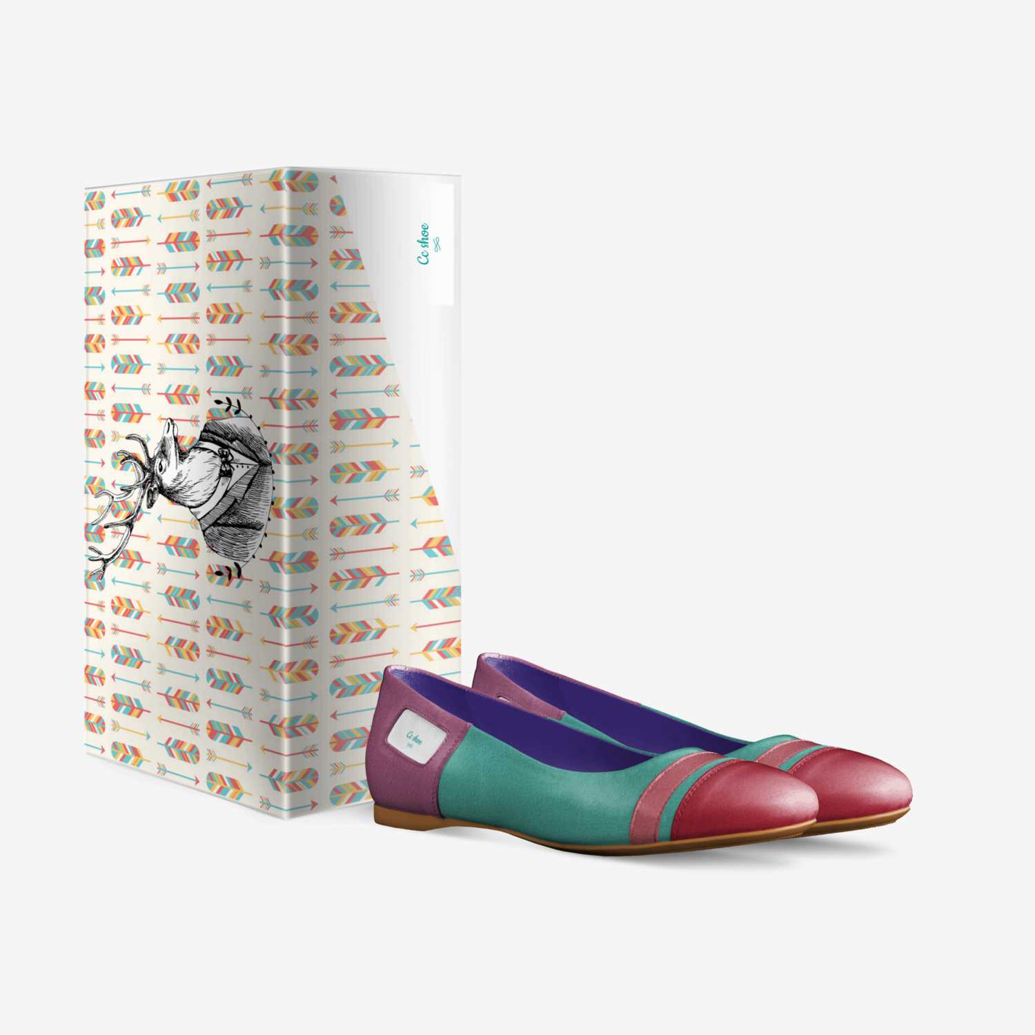 Cc shoe custom made in Italy shoes by Sienna Philp | Box view