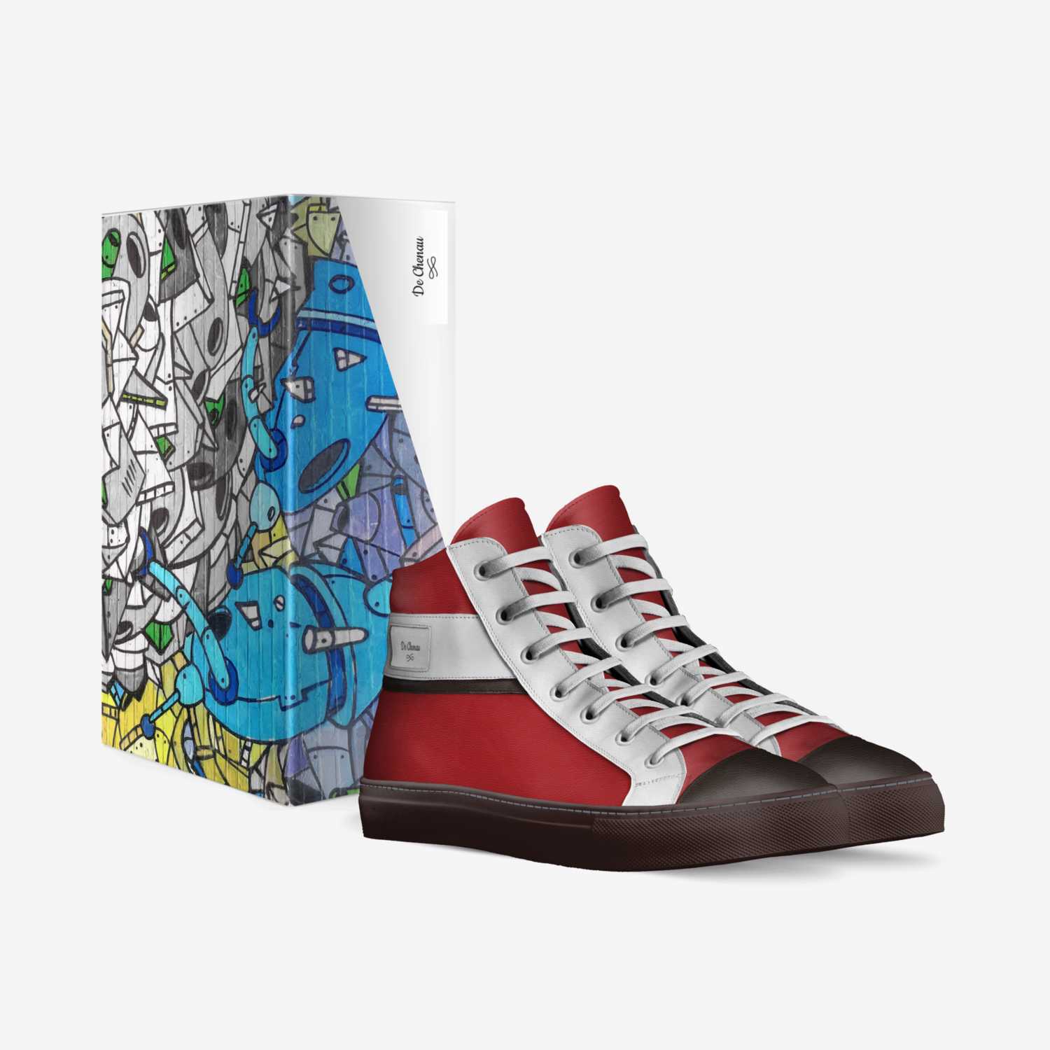 De Chenau custom made in Italy shoes by Hakim Chenault | Box view