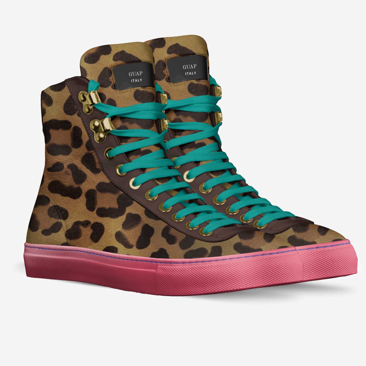 GUAP custom made in Italy shoes by Brandon Davis | Double view