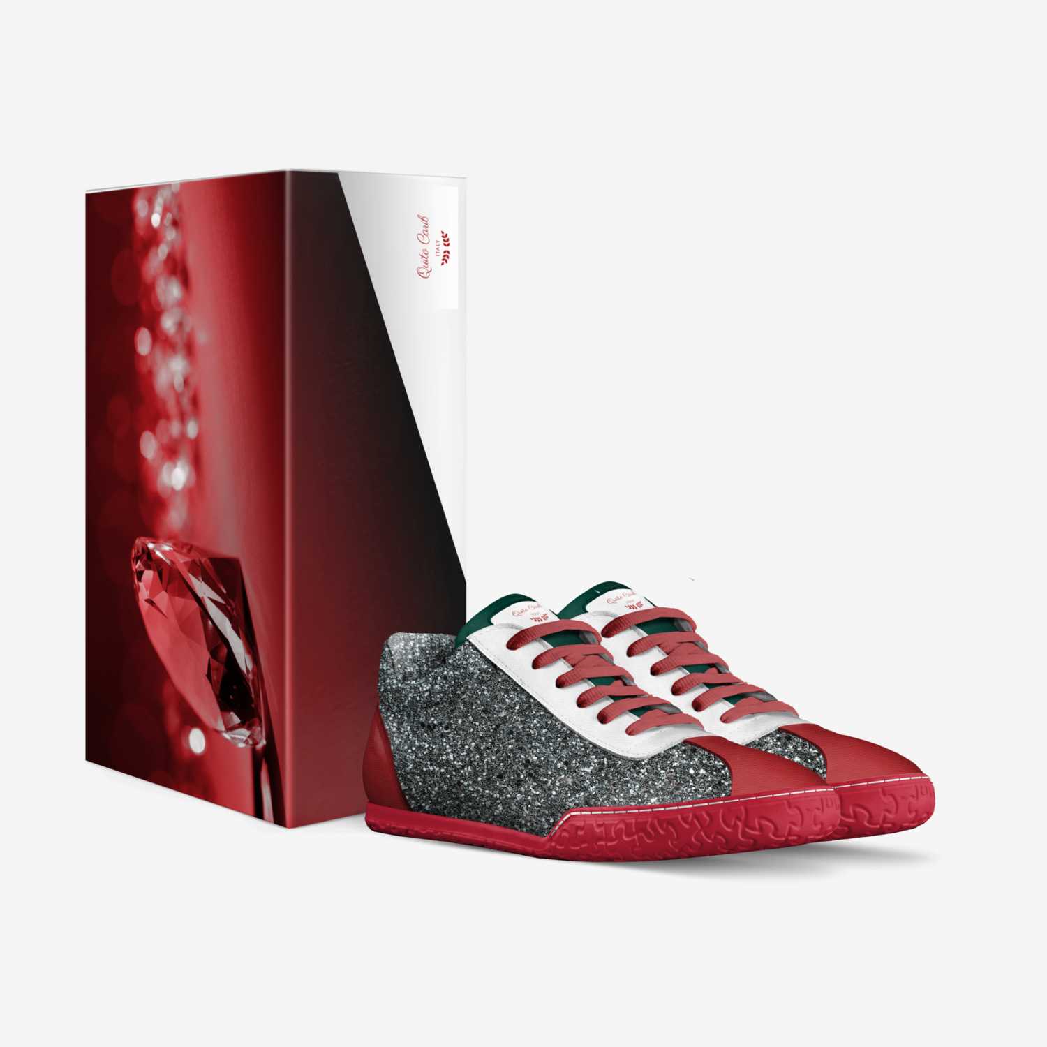 Quito Carib custom made in Italy shoes by M Ramirez Deheywood | Box view