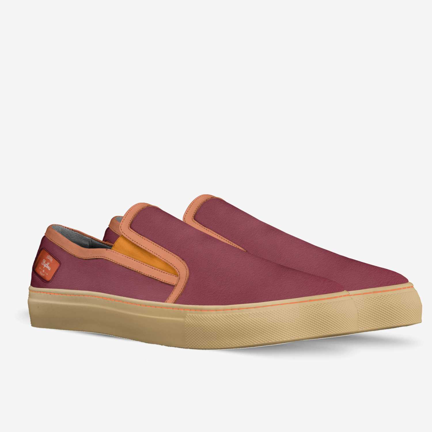 Stepthrus custom made in Italy shoes by Nathan Russell | Double view