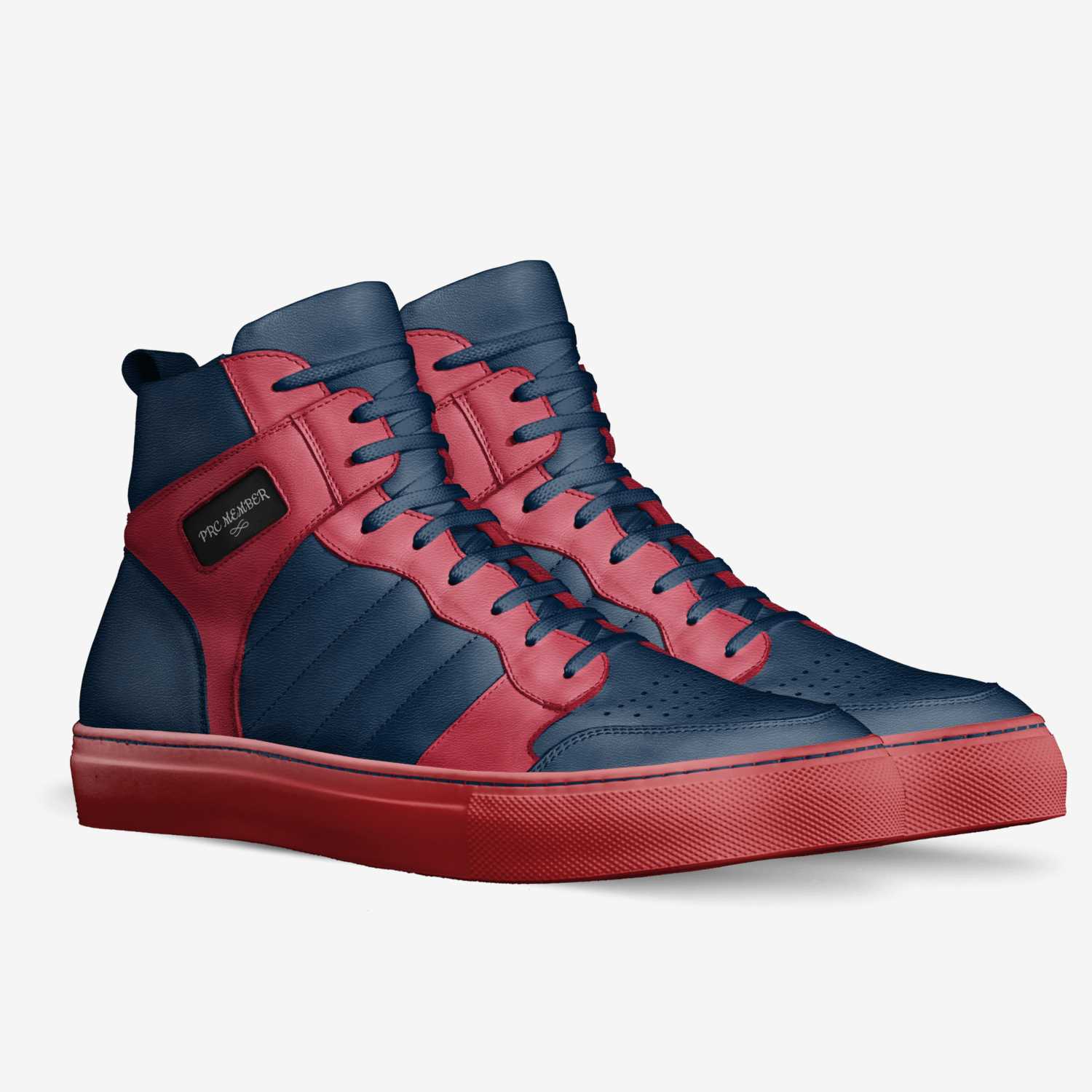 PRC MEMBER custom made in Italy shoes by Prince Toe Sr | Double view