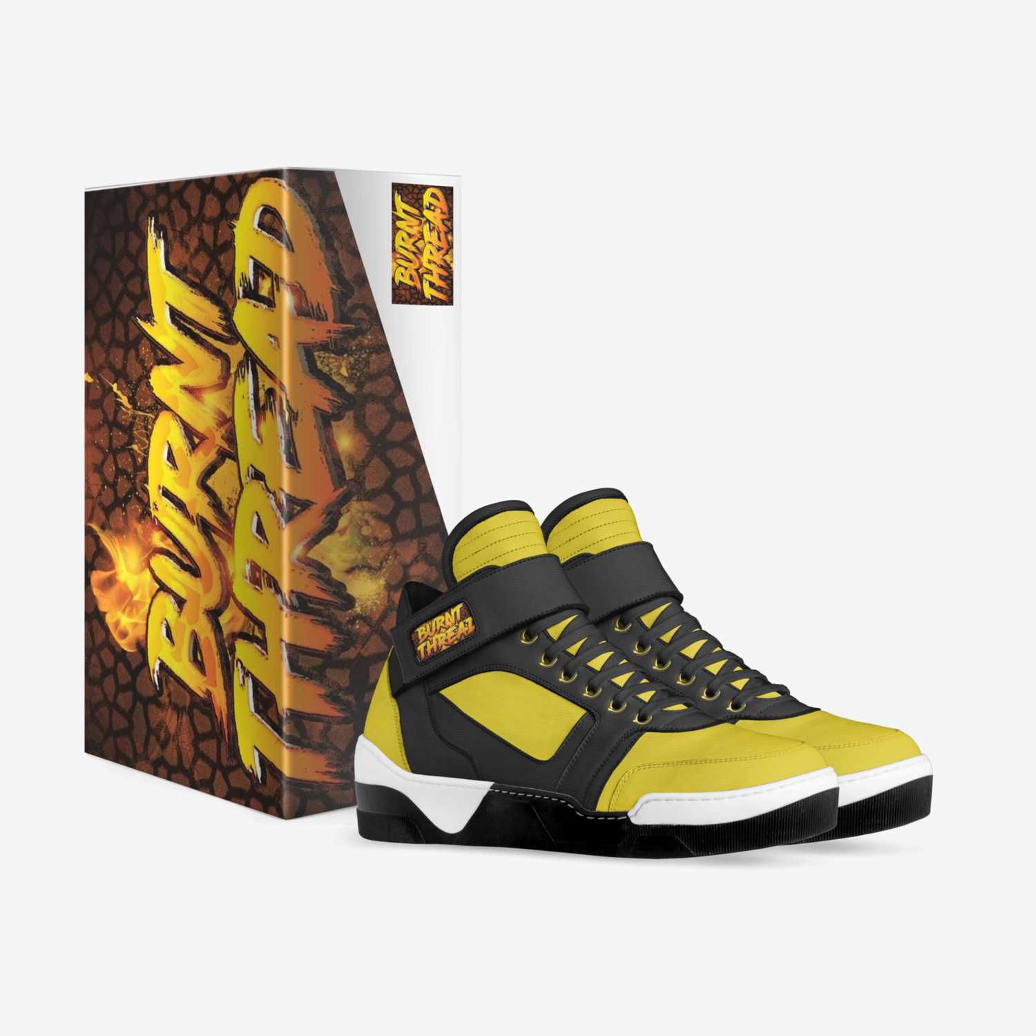 Burnt Thread custom made in Italy shoes by Israel Underwood | Box view