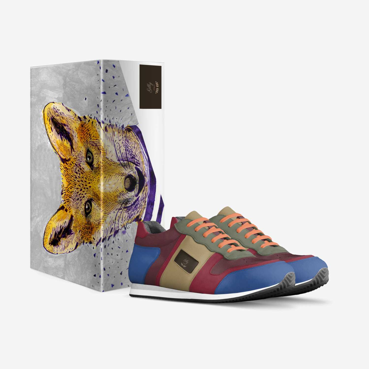 Gilly custom made in Italy shoes by Bobby Board | Box view