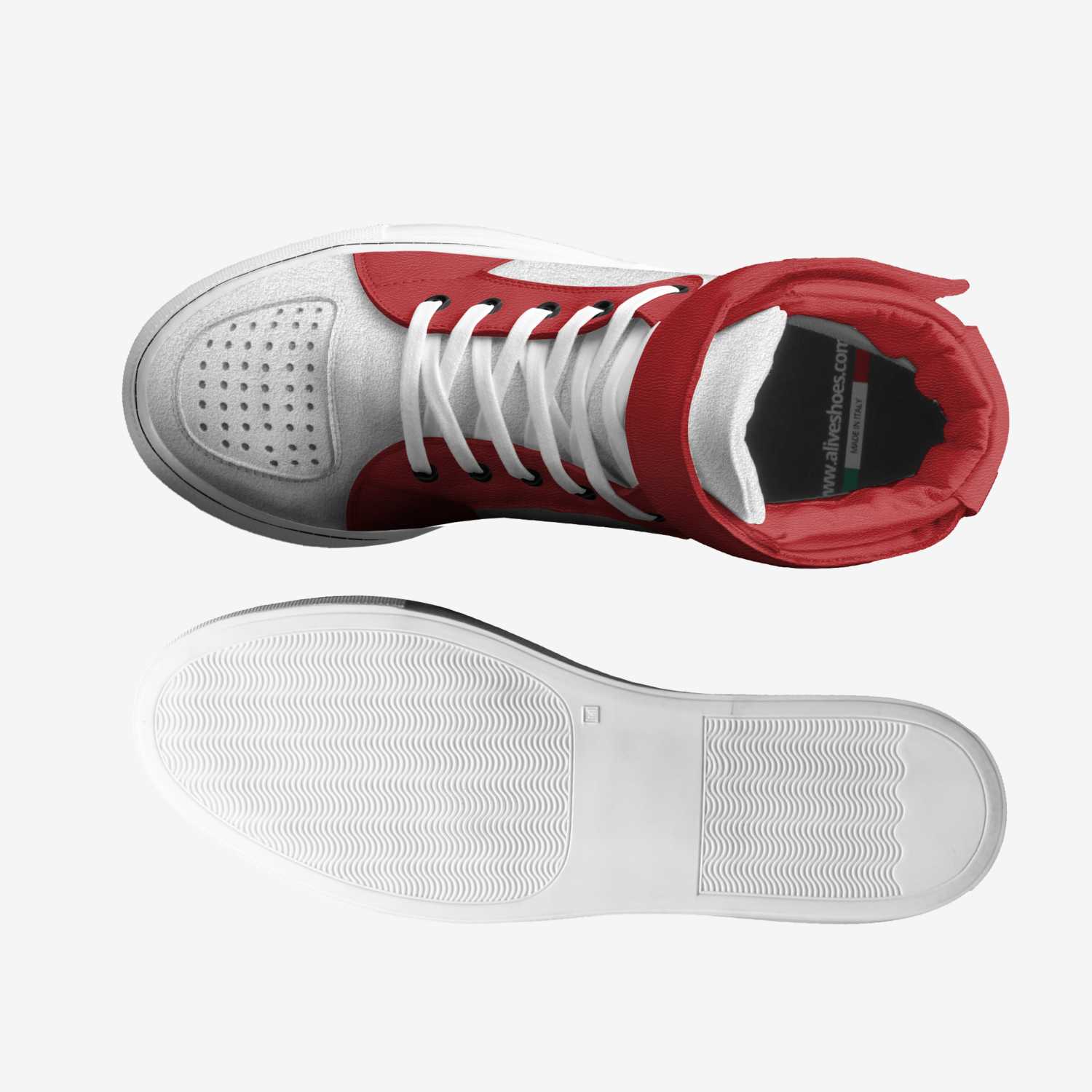 CxUxE custom made in Italy shoes by Agency Aliveshoes | Top view