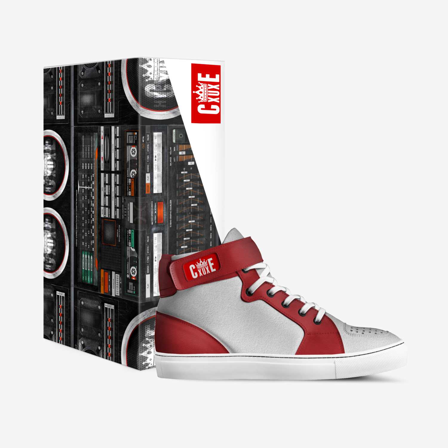 CxUxE custom made in Italy shoes by Agency Aliveshoes | Box view