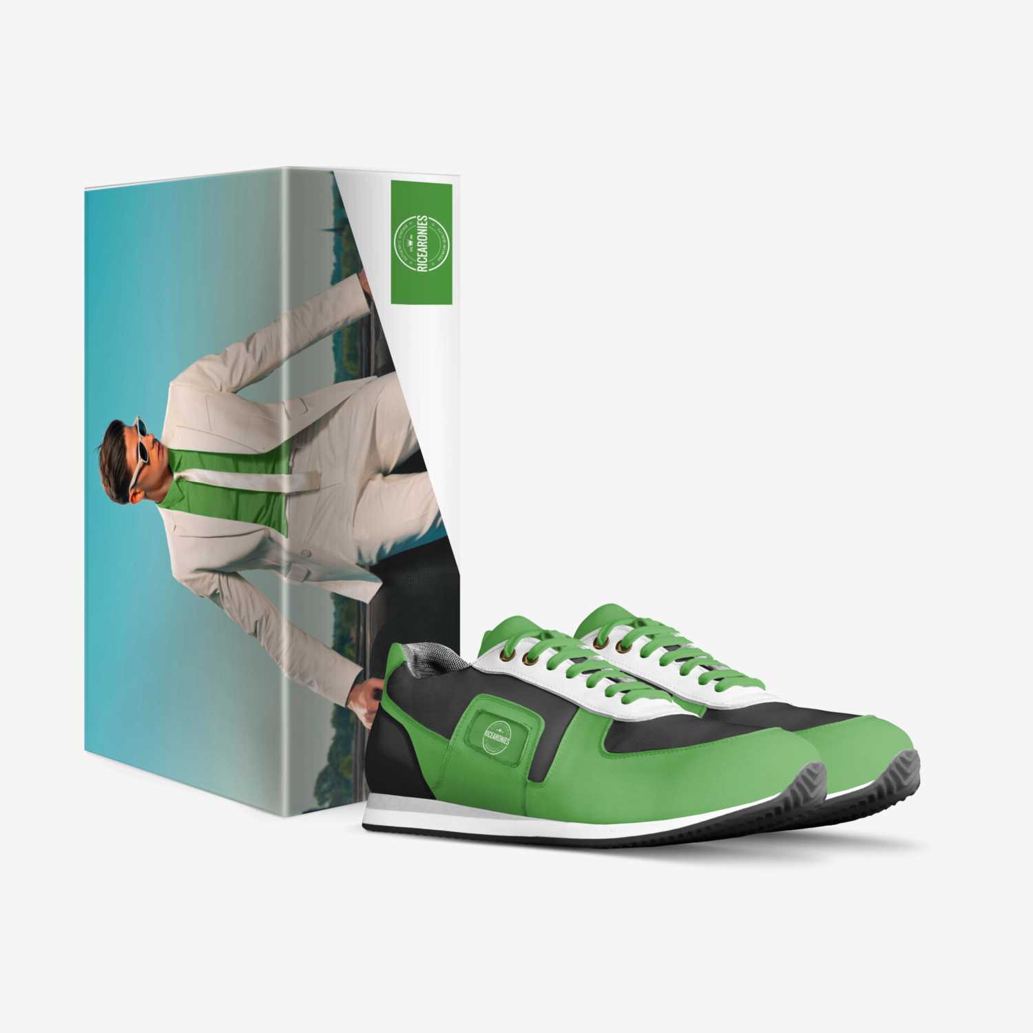 ricearonis mark 22 custom made in Italy shoes by Tyler Rice | Box view