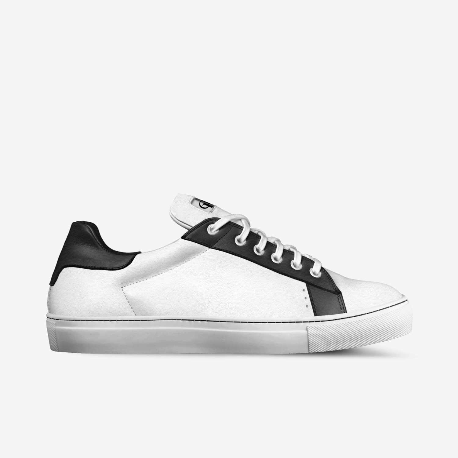 Soulja UPT WHITE custom made in Italy shoes by Morris Mayfield Iii | Side view