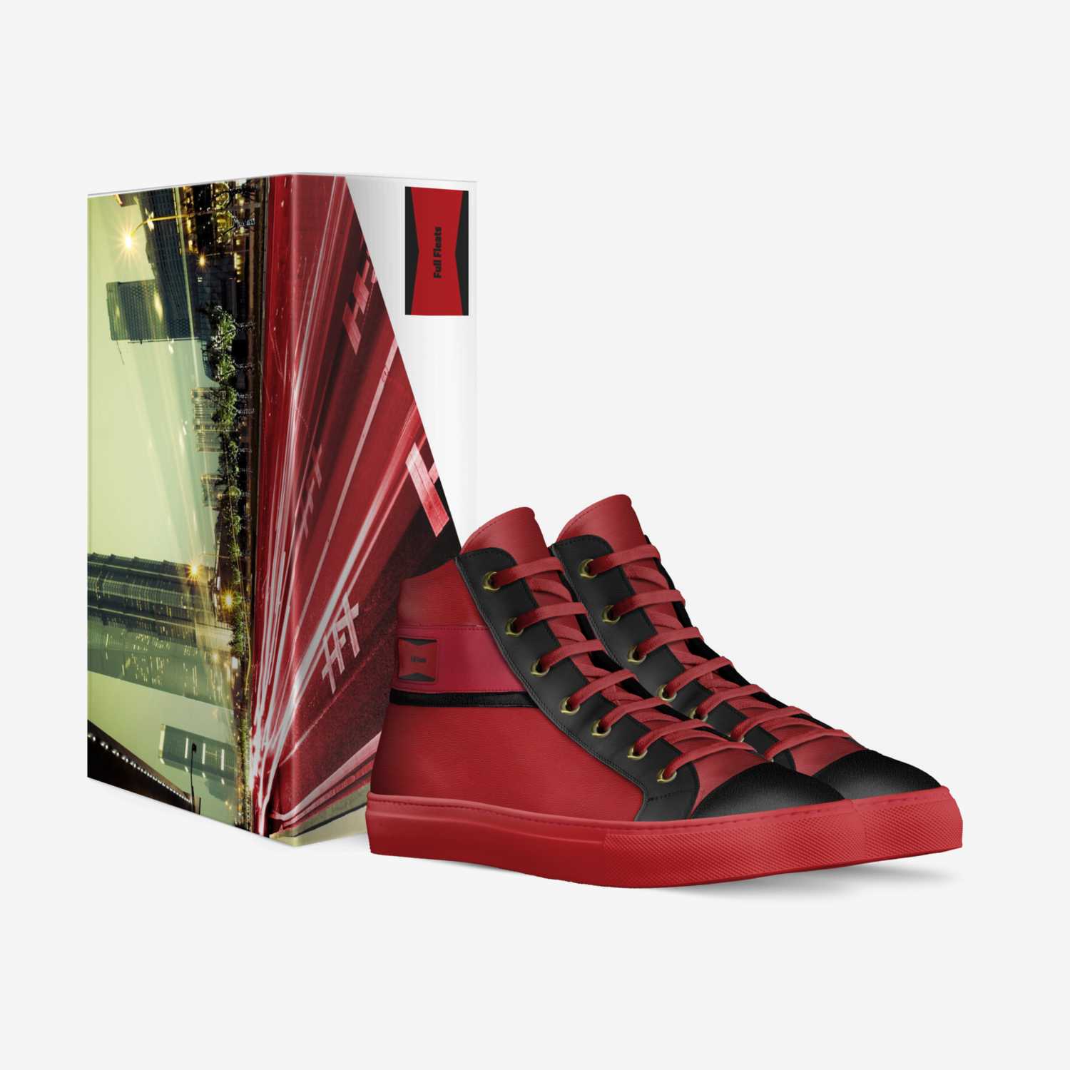 Full Fleats custom made in Italy shoes by Aidan Aidan | Box view