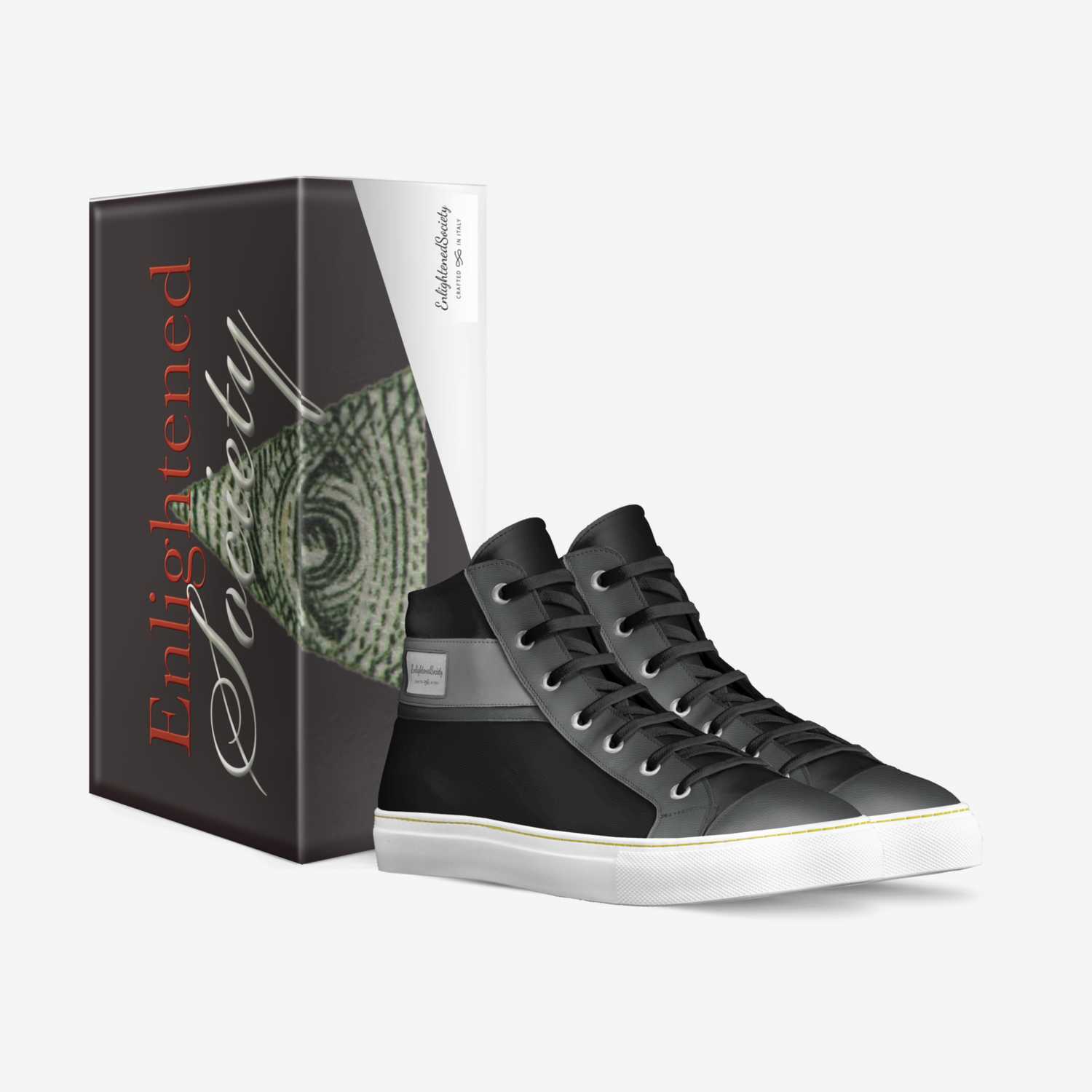 EnlightenedSociety custom made in Italy shoes by Jacob Coleman | Box view