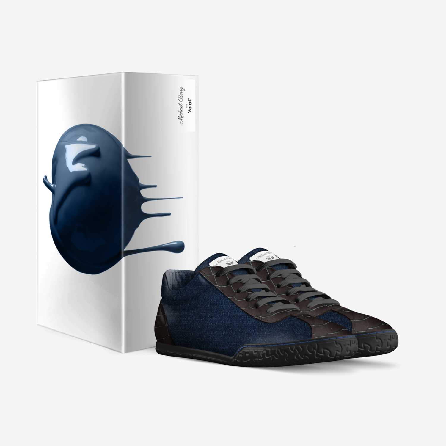 Michael Berry custom made in Italy shoes by Berry Robinson | Box view