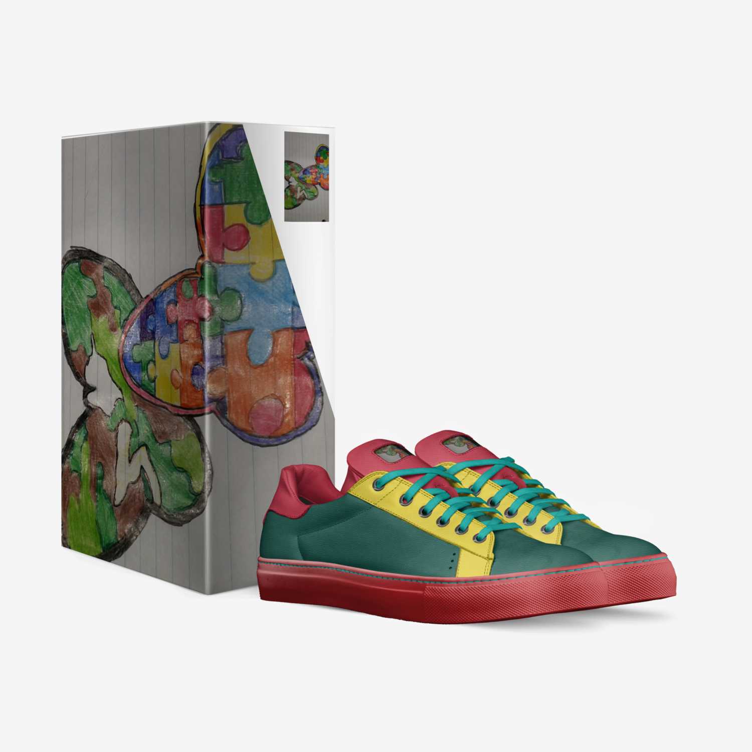 Butterflies Shoes custom made in Italy shoes by Ariel Hout | Box view