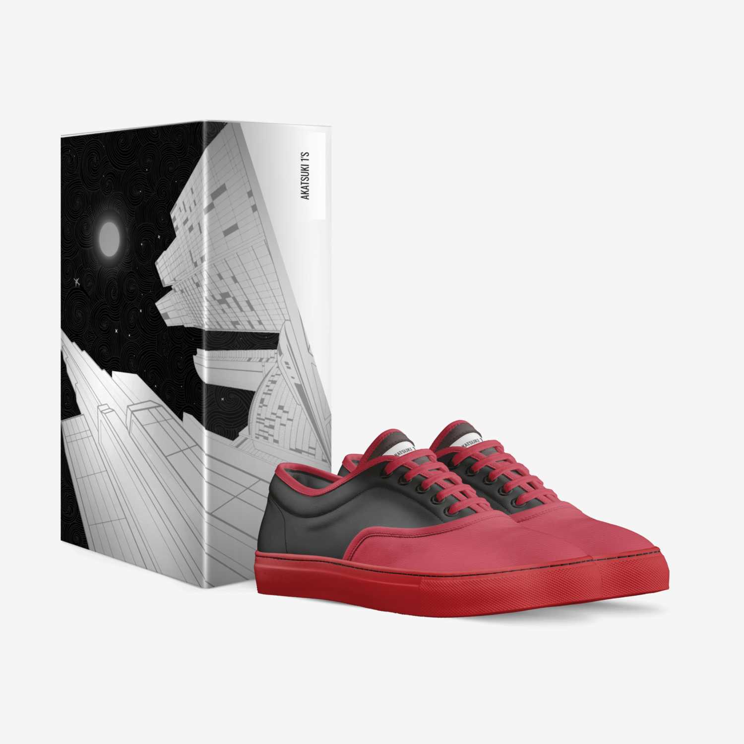 akatsuki 1's custom made in Italy shoes by Ngozi Snell | Box view