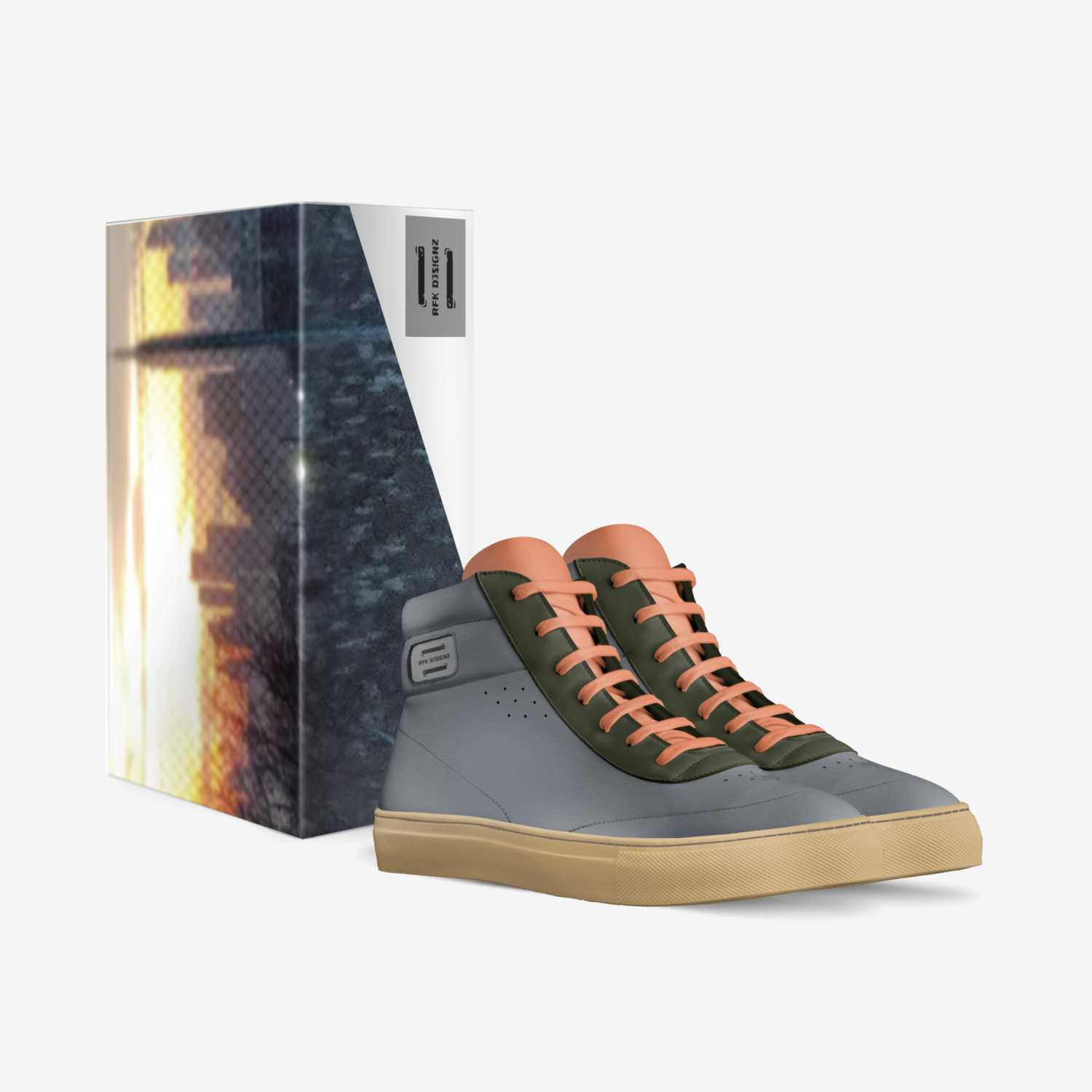 City Of Tombs custom made in Italy shoes by Rudanie Kunst | Box view