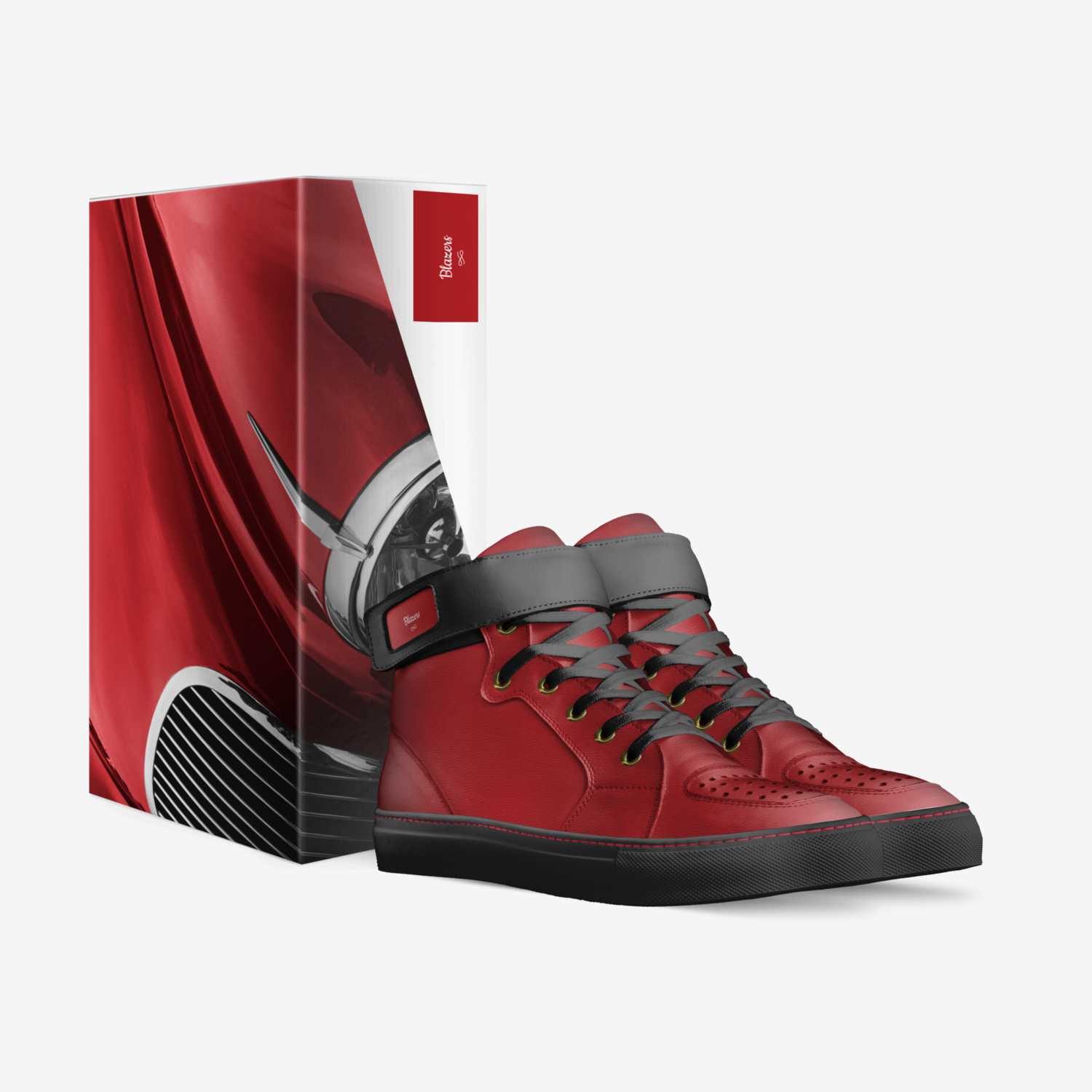 Blazers custom made in Italy shoes by Morell Edwards | Box view