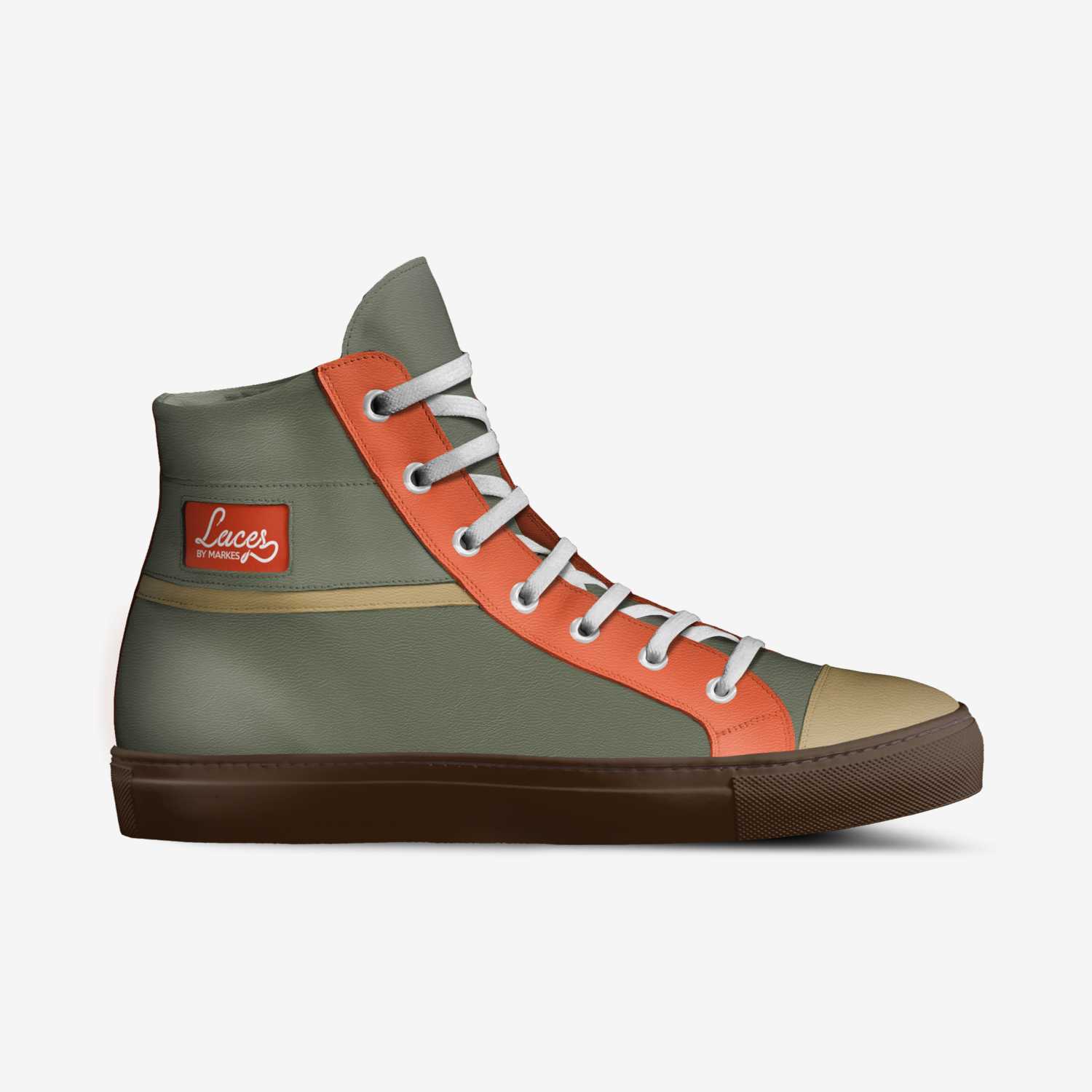 laces by markes custom made in Italy shoes by Agency Aliveshoes | Side view