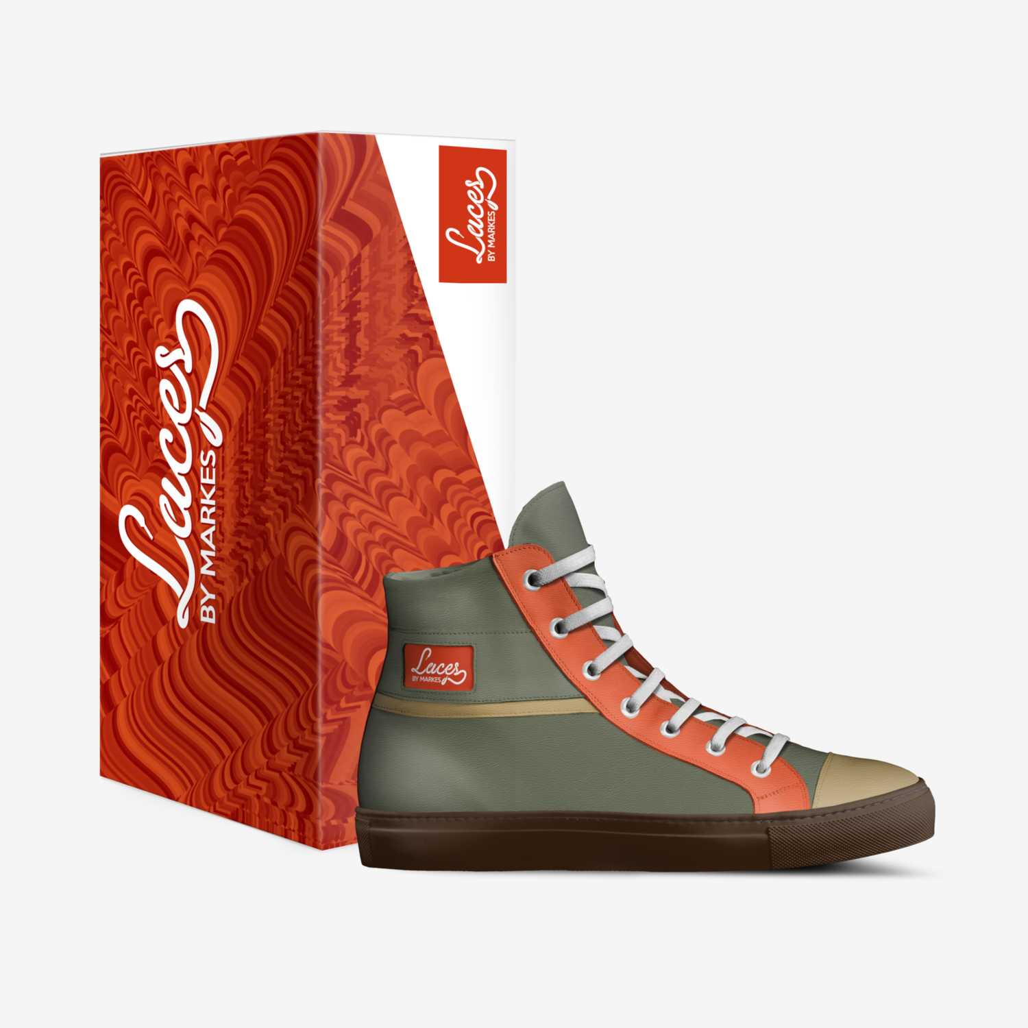 laces by markes custom made in Italy shoes by Agency Aliveshoes | Box view