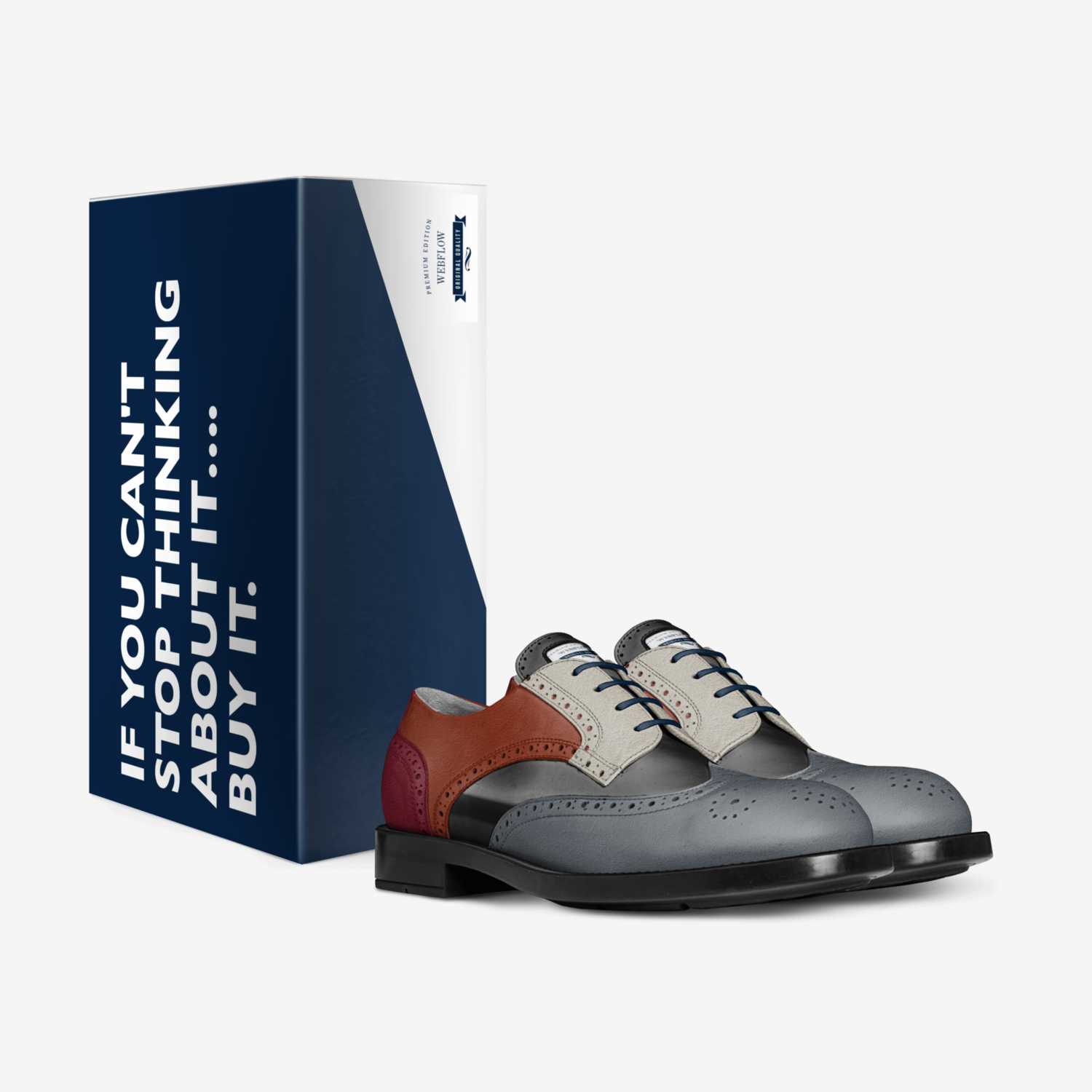 WEBFLOW custom made in Italy shoes by Slavic Team | Box view