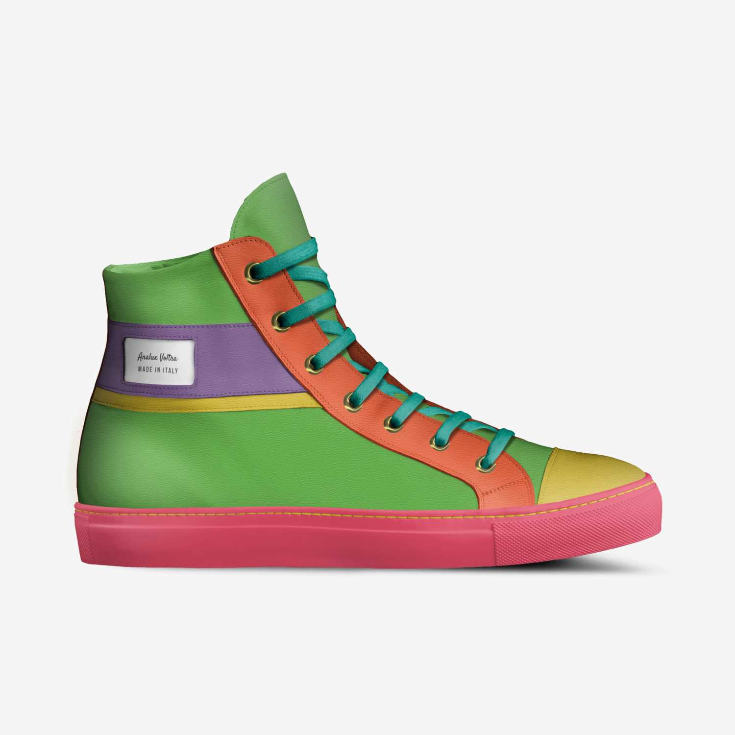 Analux Voltra  custom made in Italy shoes by Anastasia Dillon | Side view