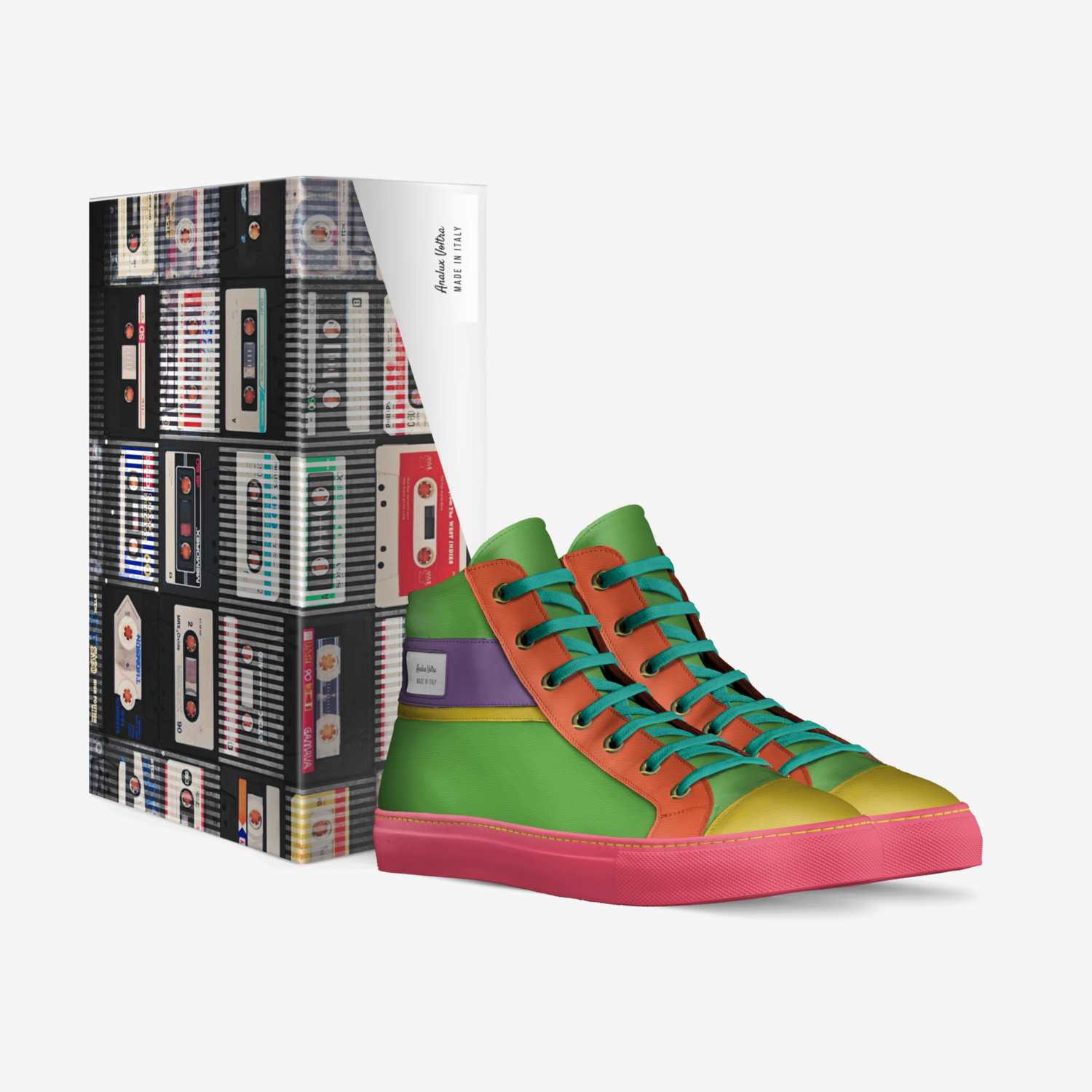 Analux Voltra  custom made in Italy shoes by Anastasia Dillon | Box view