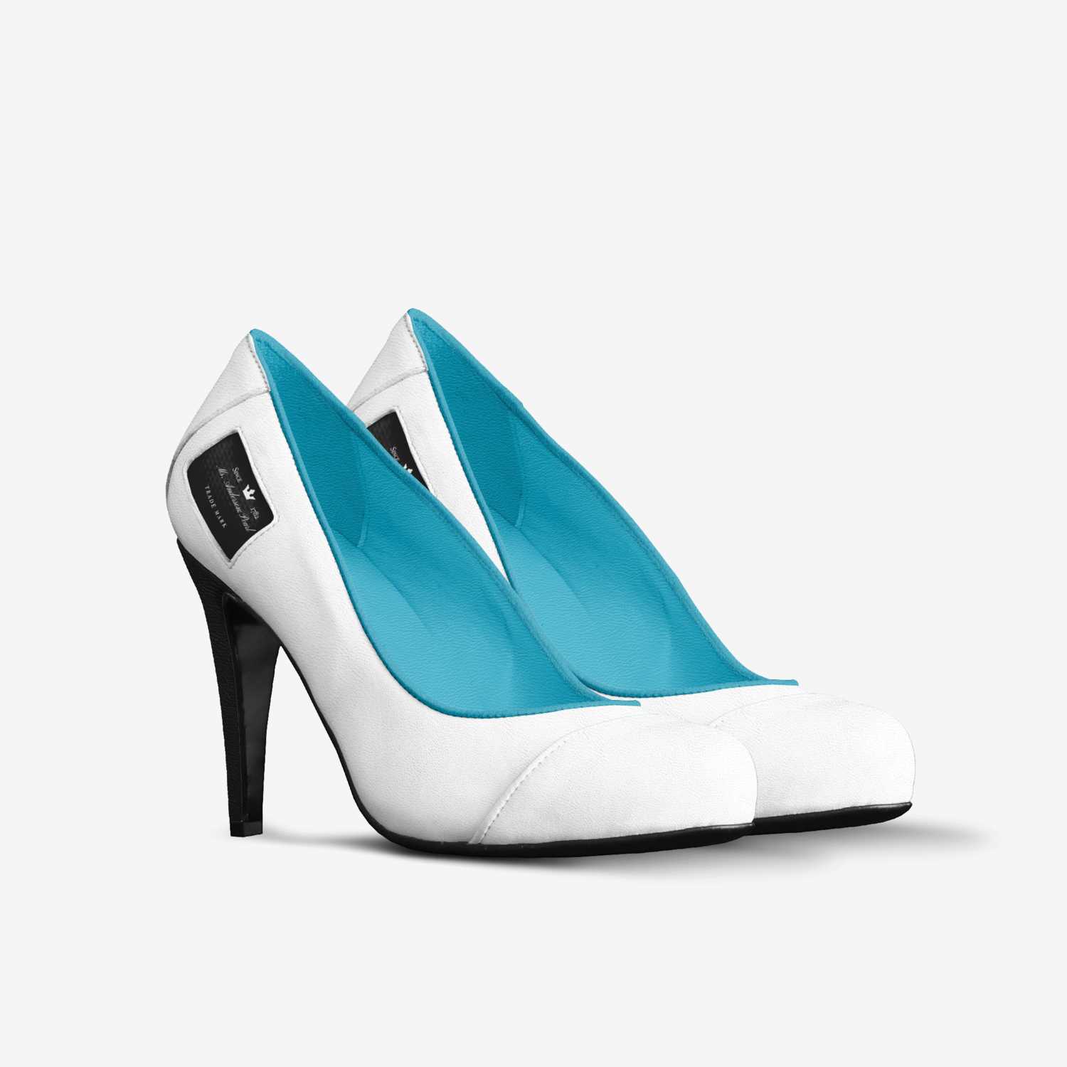 Ms. Anderson:Pearl custom made in Italy shoes by Allen Sharper | Double view