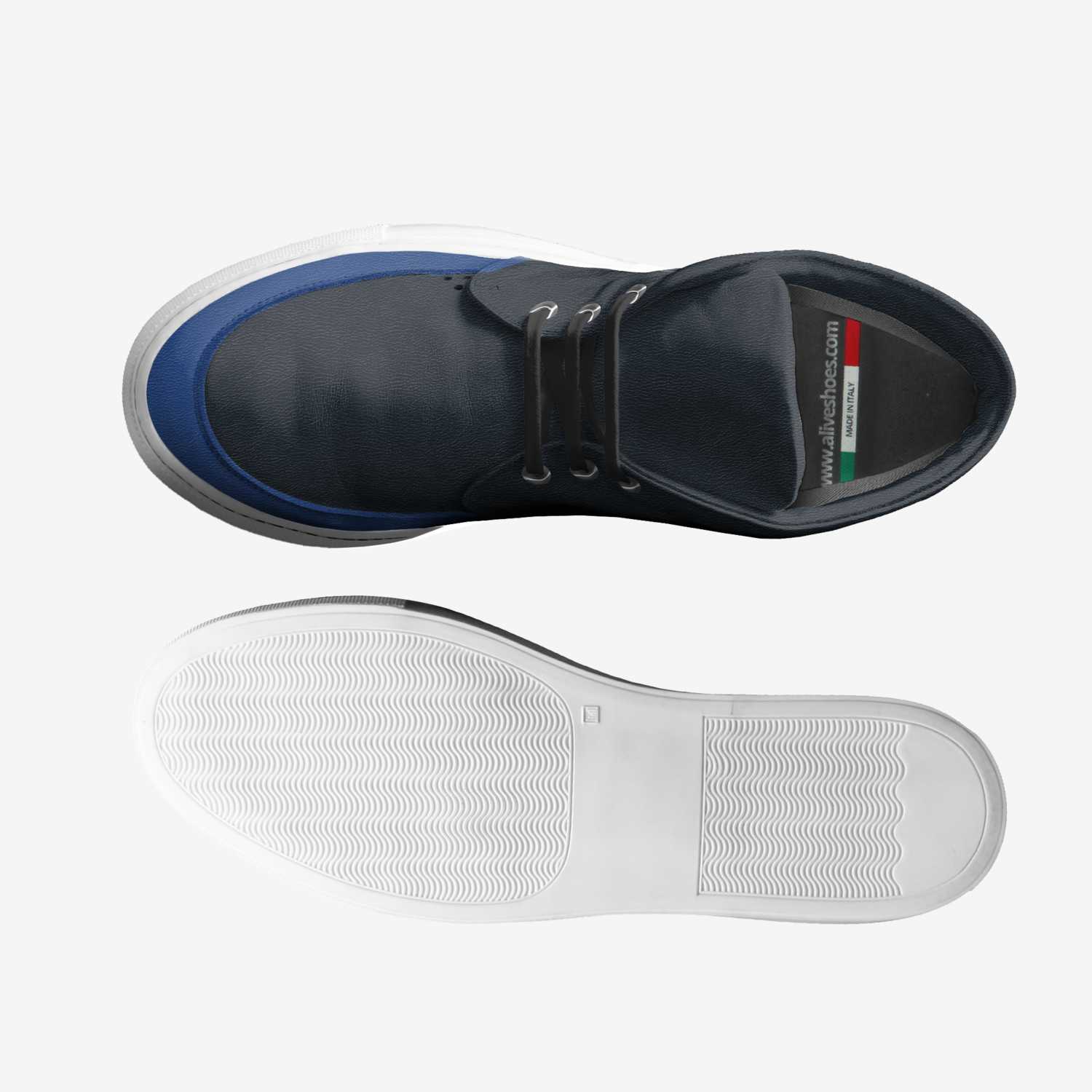 1989 custom made in Italy shoes by Mivi Sf | Top view